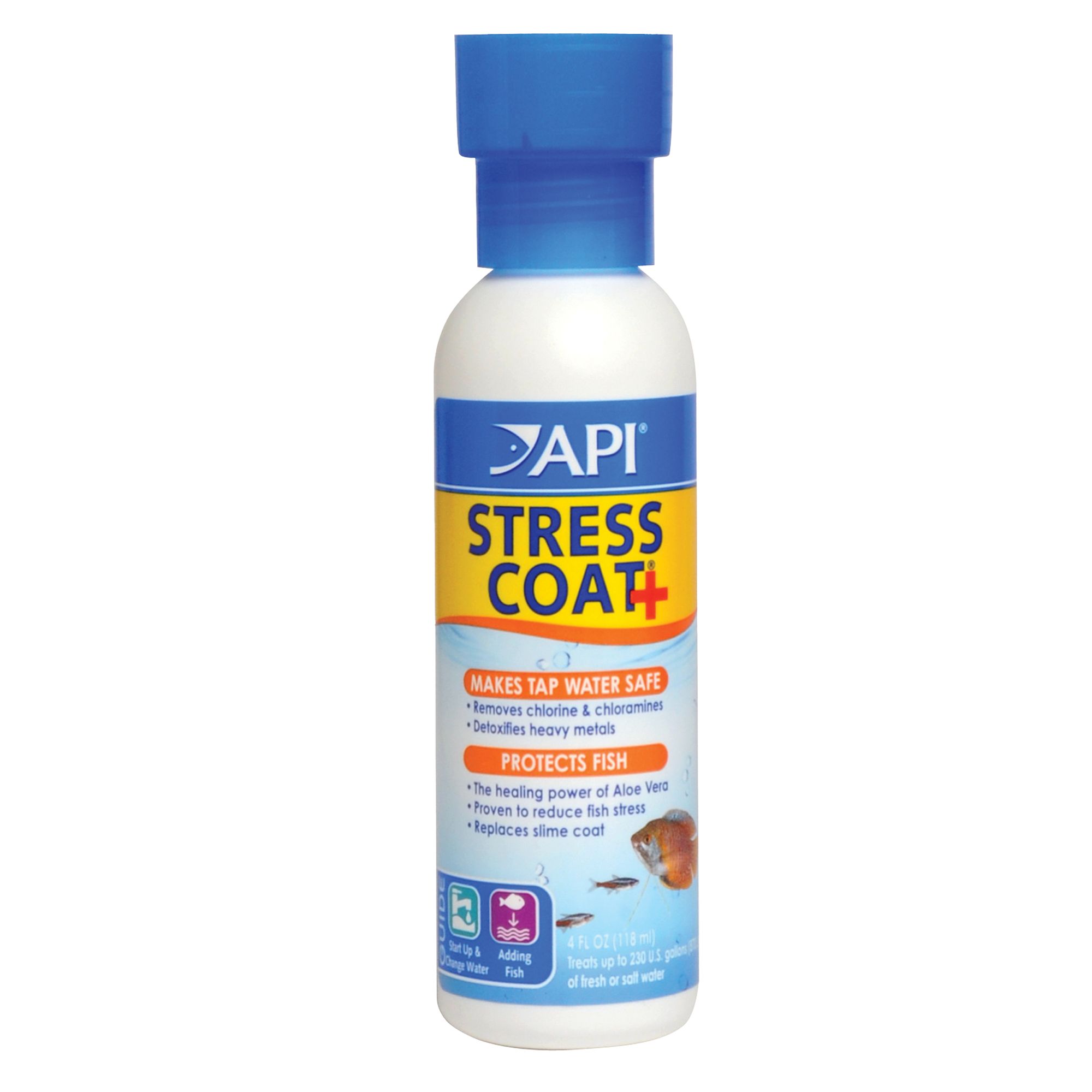 Api Stress Coat Tap Water Aquarium Conditioner Size 4 Fl Oz Api Stress Coat Tap Water Aquarium Conditioner Size 4 Fl Oz