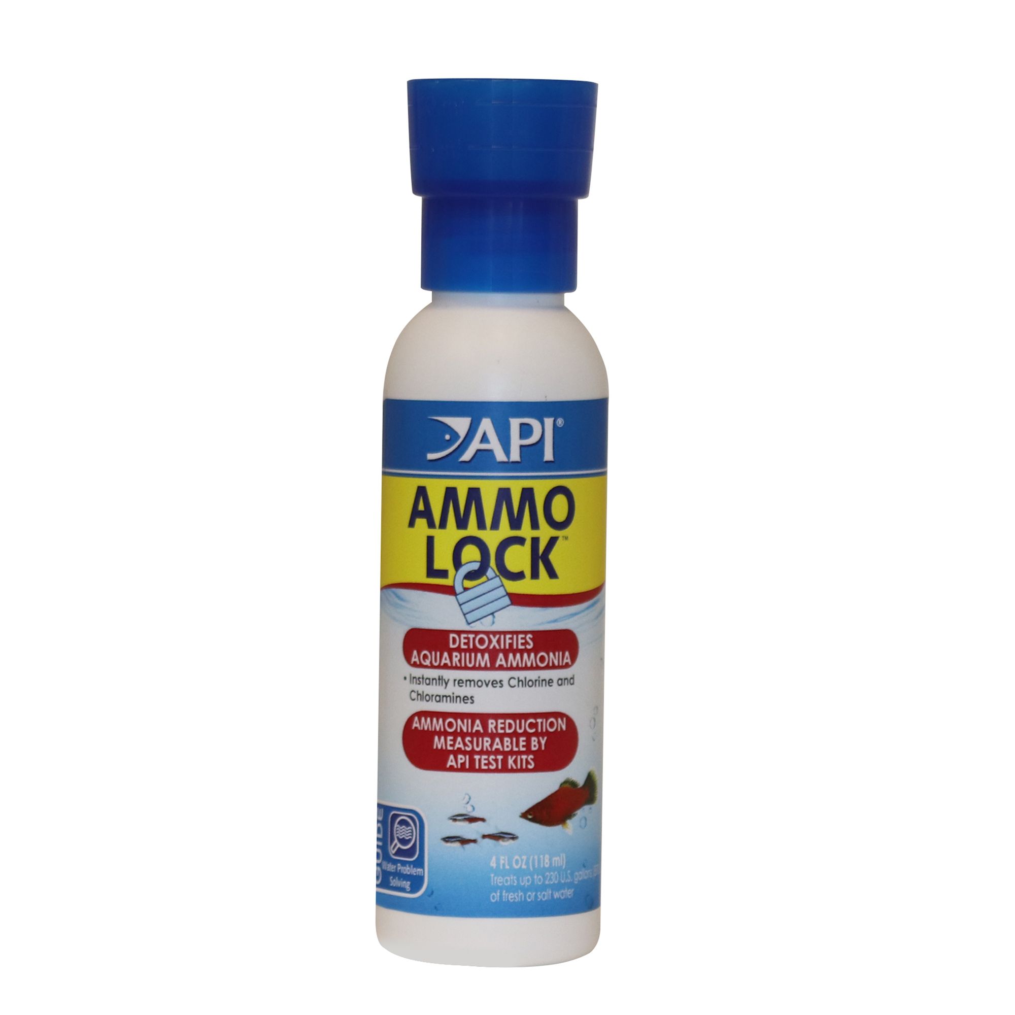 Api Ammo Lock Ammonia Remover Aquarium Water Conditioner Size 4 Fl Oz Api Ammo Lock Ammonia Remover Aquarium Water Conditioner Size 4 Fl Oz
