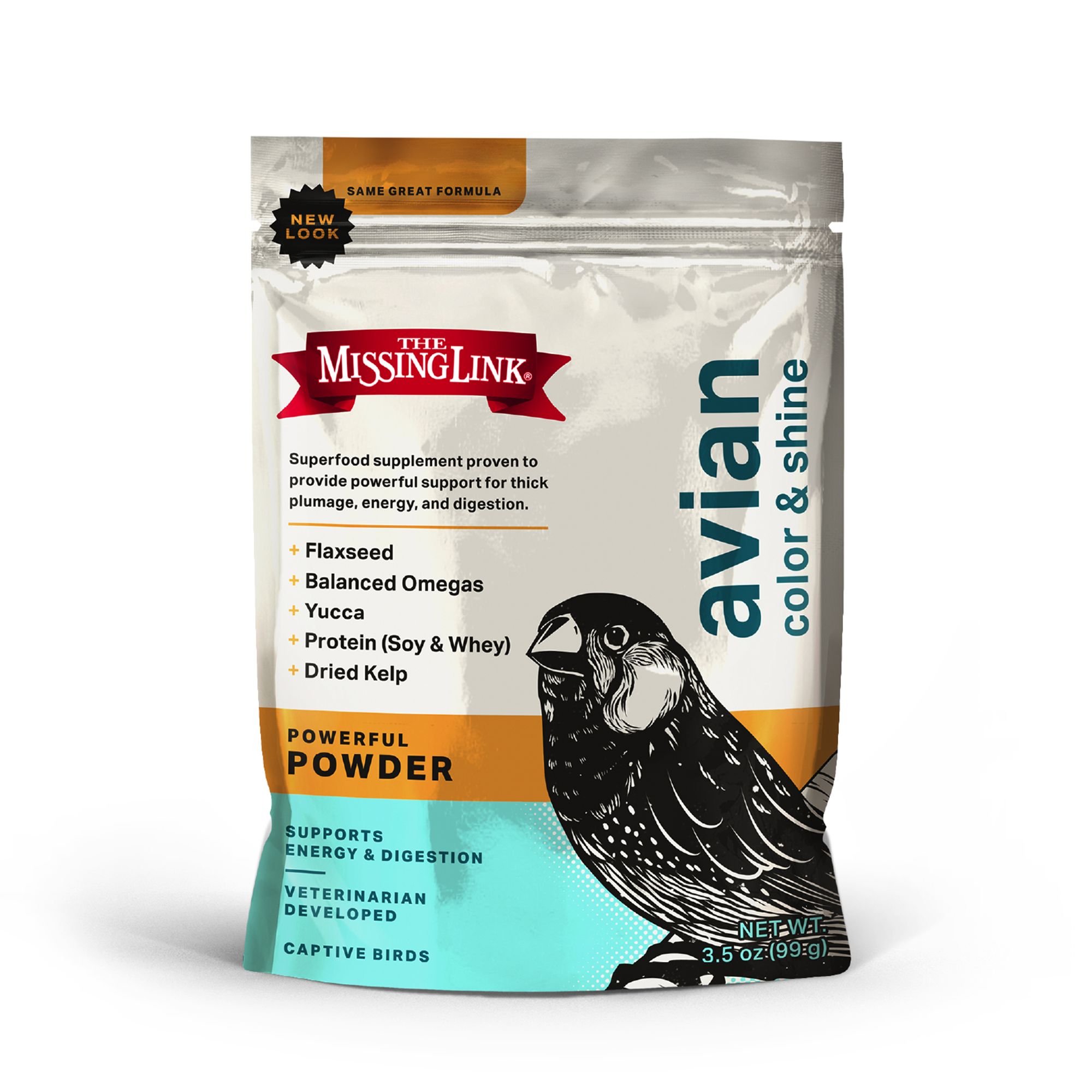 The Missing Link Ultimate Avian Formula Bird Food Supplement Size 3.5 Oz The Missing Link Ultimate Avian Formula Bird Food Supplement Size 3.5 Oz