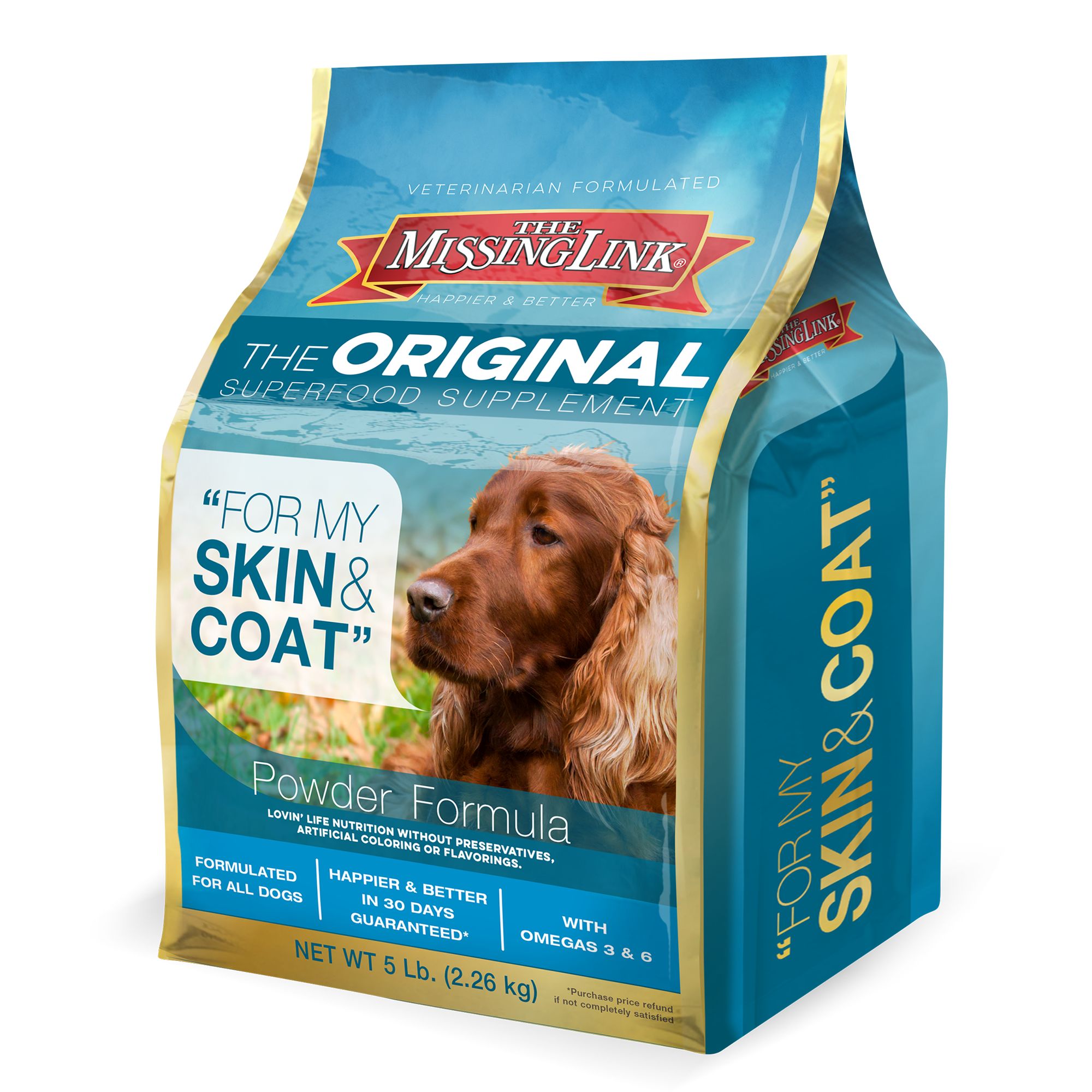 The Missing Link Skin And Coat Dog Food Supplement Size 5 Lb The Missing Link Skin And Coat Dog Food Supplement Size 5 Lb