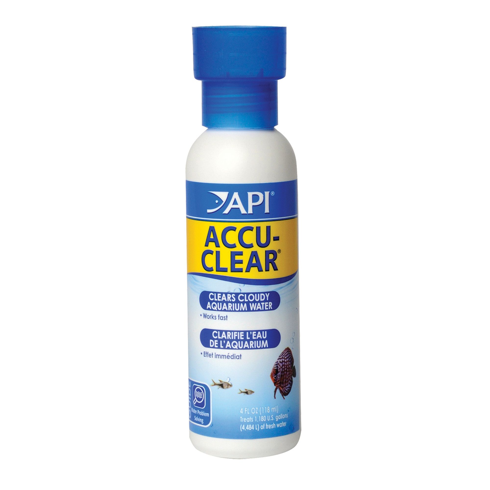 Api Accu Clear Aquarium Water Clairifier Size 4 Fl Oz Api Accu Clear Aquarium Water Clairifier Size 4 Fl Oz