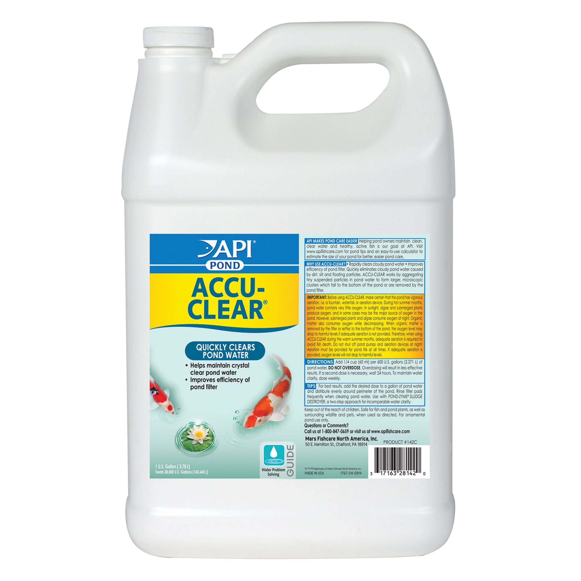 Api Pond Accu Clear Size 1 Gal Api Pond Accu Clear Size 1 Gal