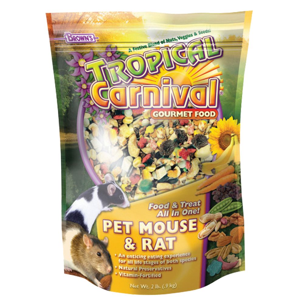 Brown's® Tropical Carnival® Gourmet Mouse & Rat Food (2 Lb)