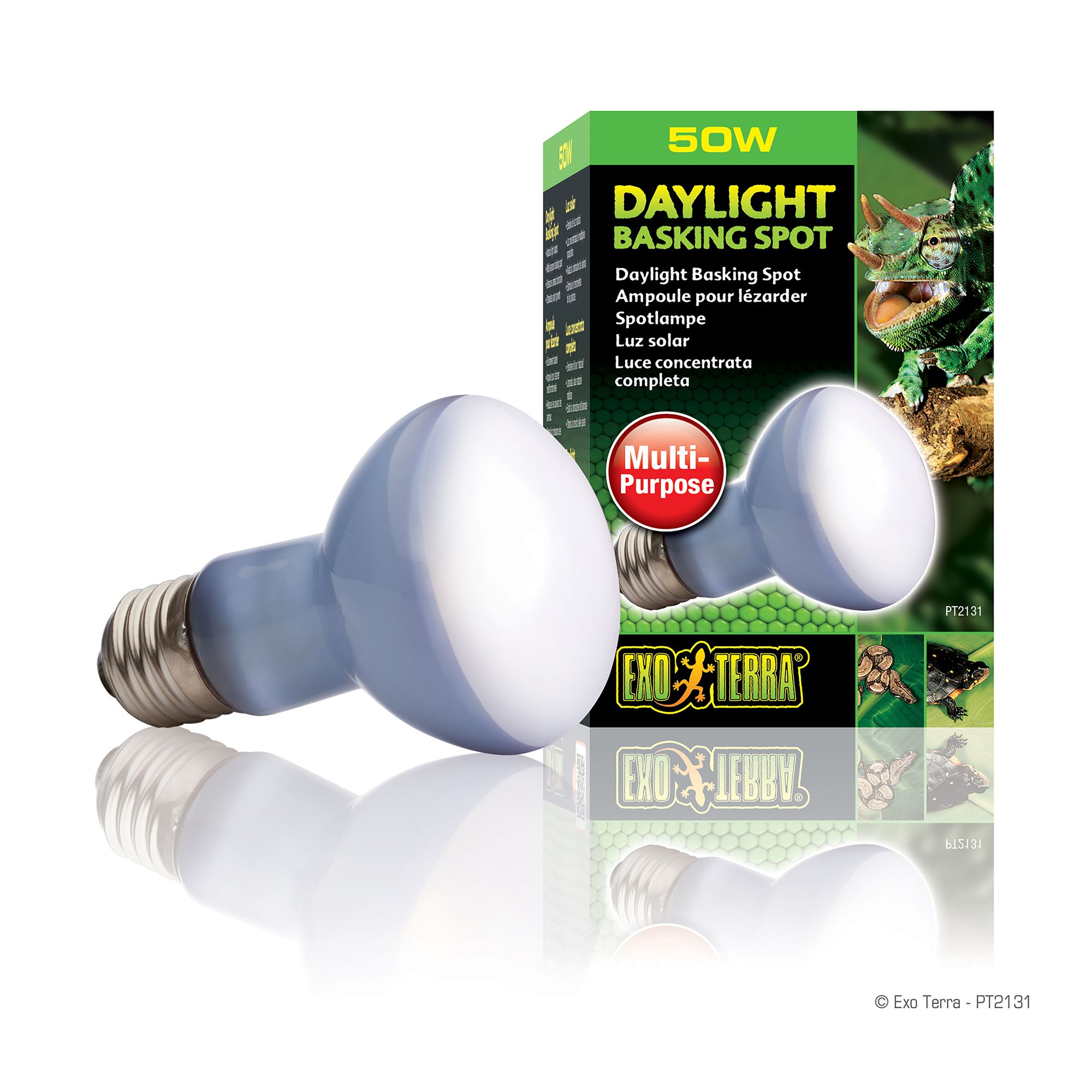 Exo Terra® Sun Glo Neodymium Basking Spot Lamp (50 Watts)