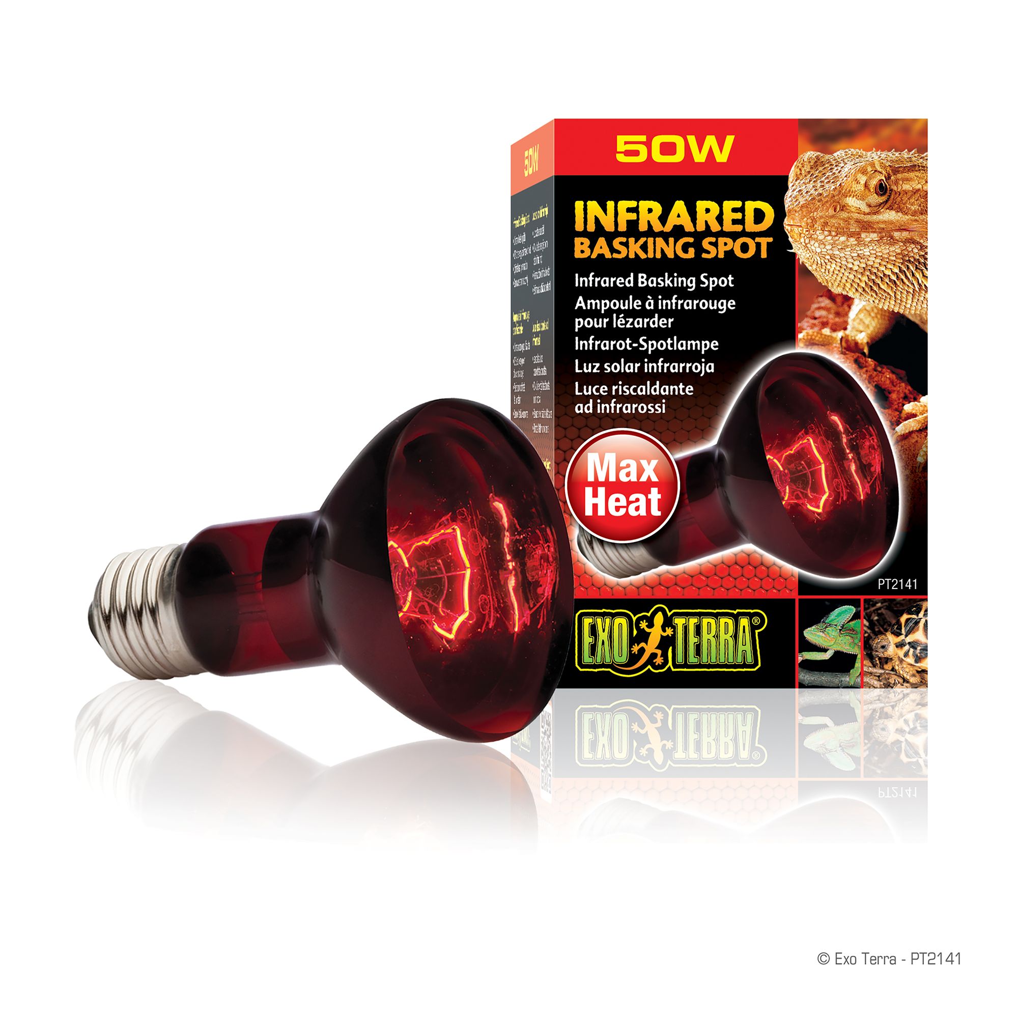 Exo Terra® Infrared Basking Spot (50 Watts)