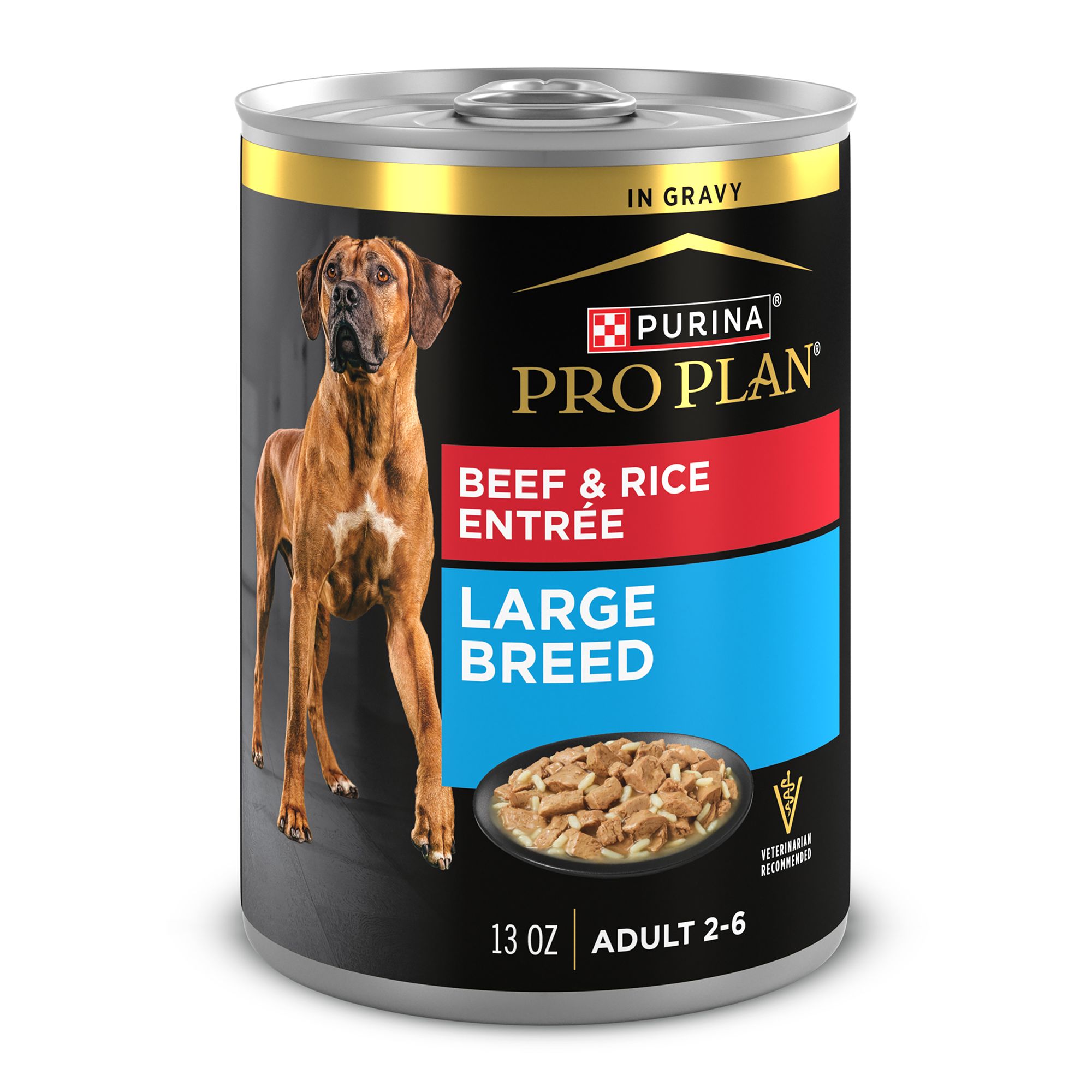 Purina Pro Plan Specialized Large Breed Adult Wet Dog Food - Beef and Rice, 13 oz | PetSmart