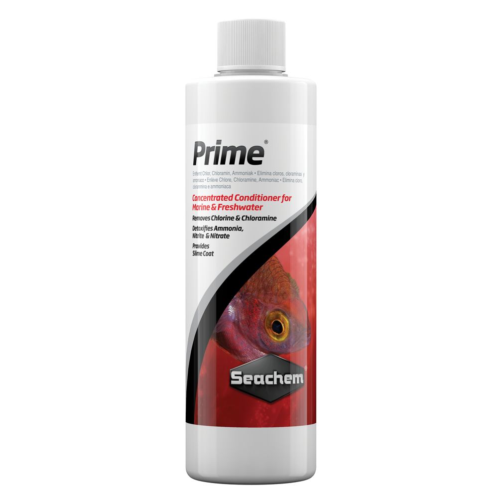 Seachem® Prime® Aquarium Water Conditioner Chlorine & Ammonia Detoxifier (8.45 Fl Oz)