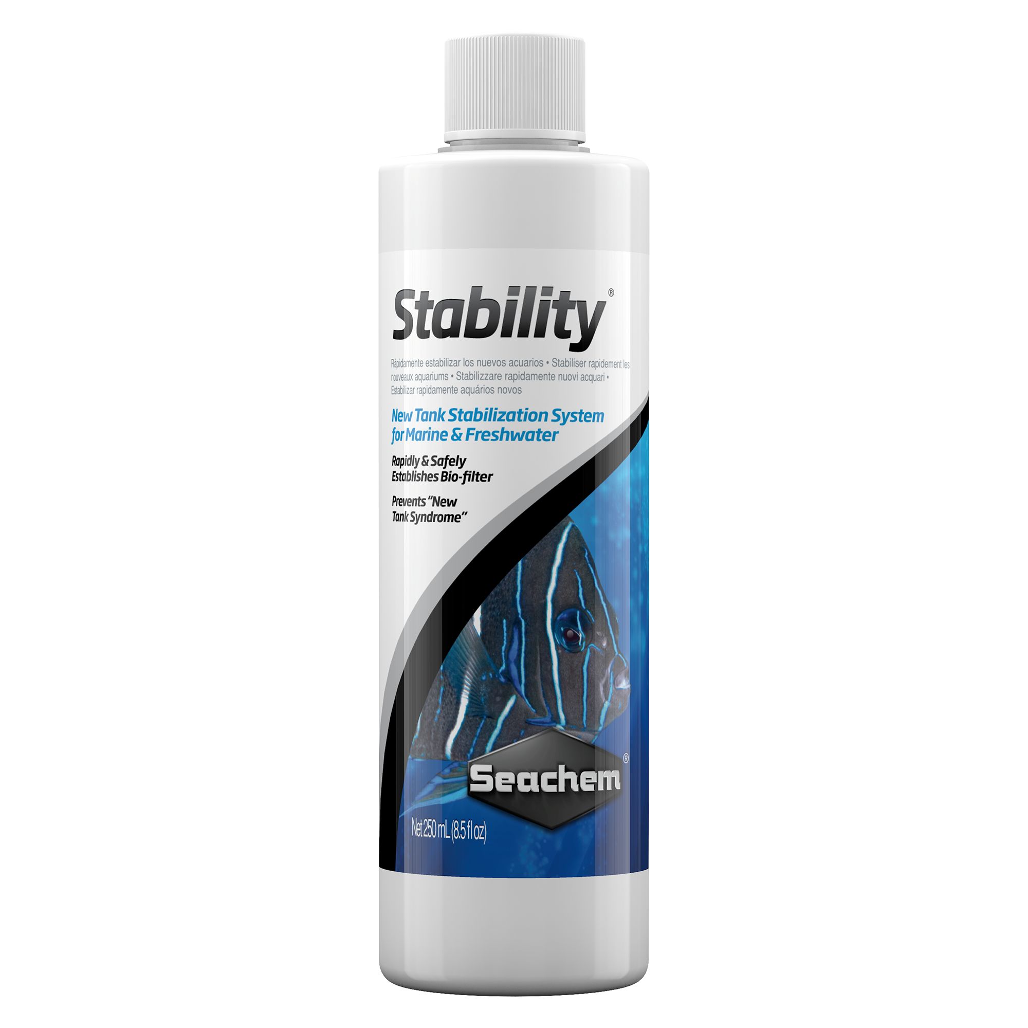 Seachem Stability New Tank Stabilization System Aquarium Water Conditioner, Size: 8.5 Fl oz | PetSmart