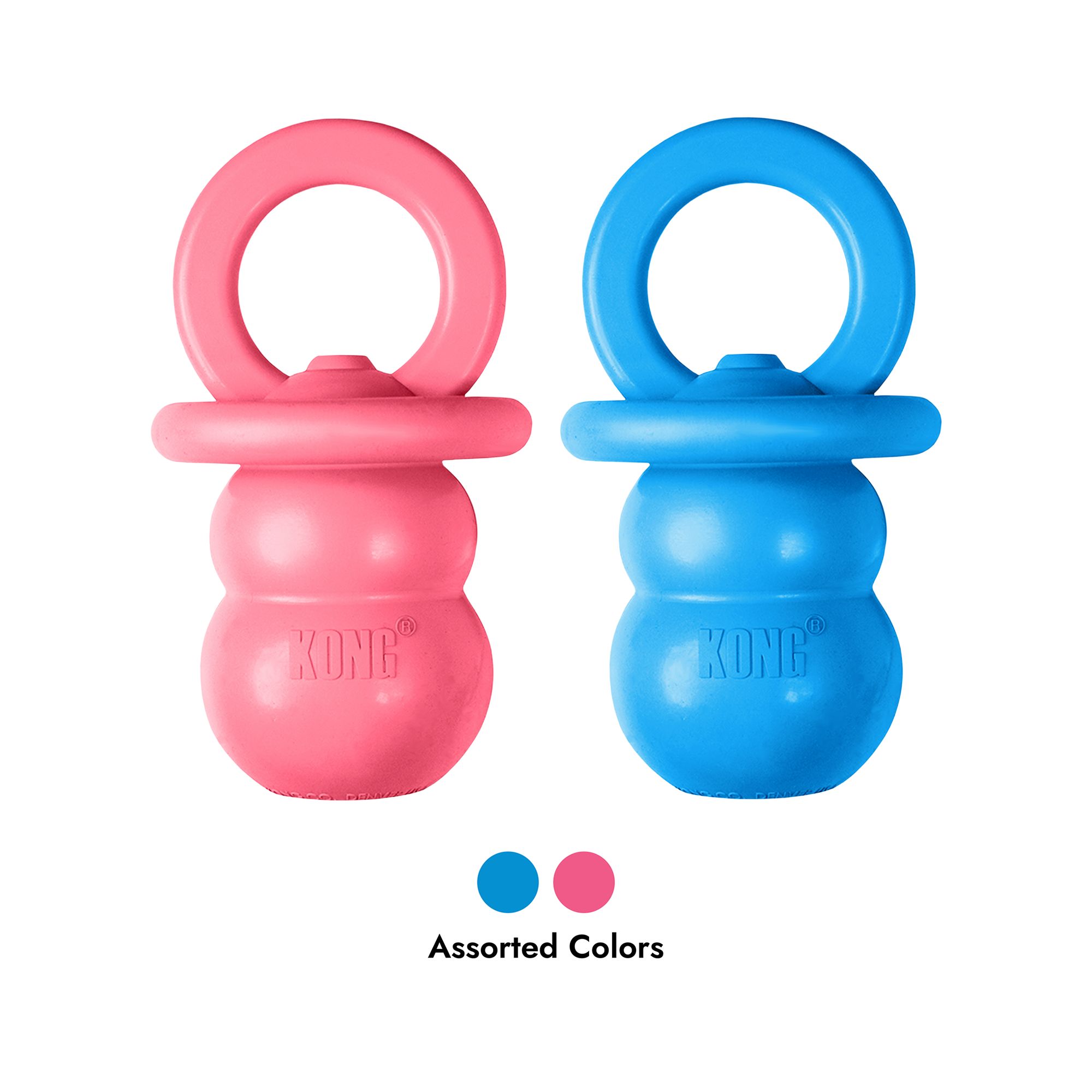 KONG® Binkie Treat-Dispensing Puppy Toy (Color Varies)