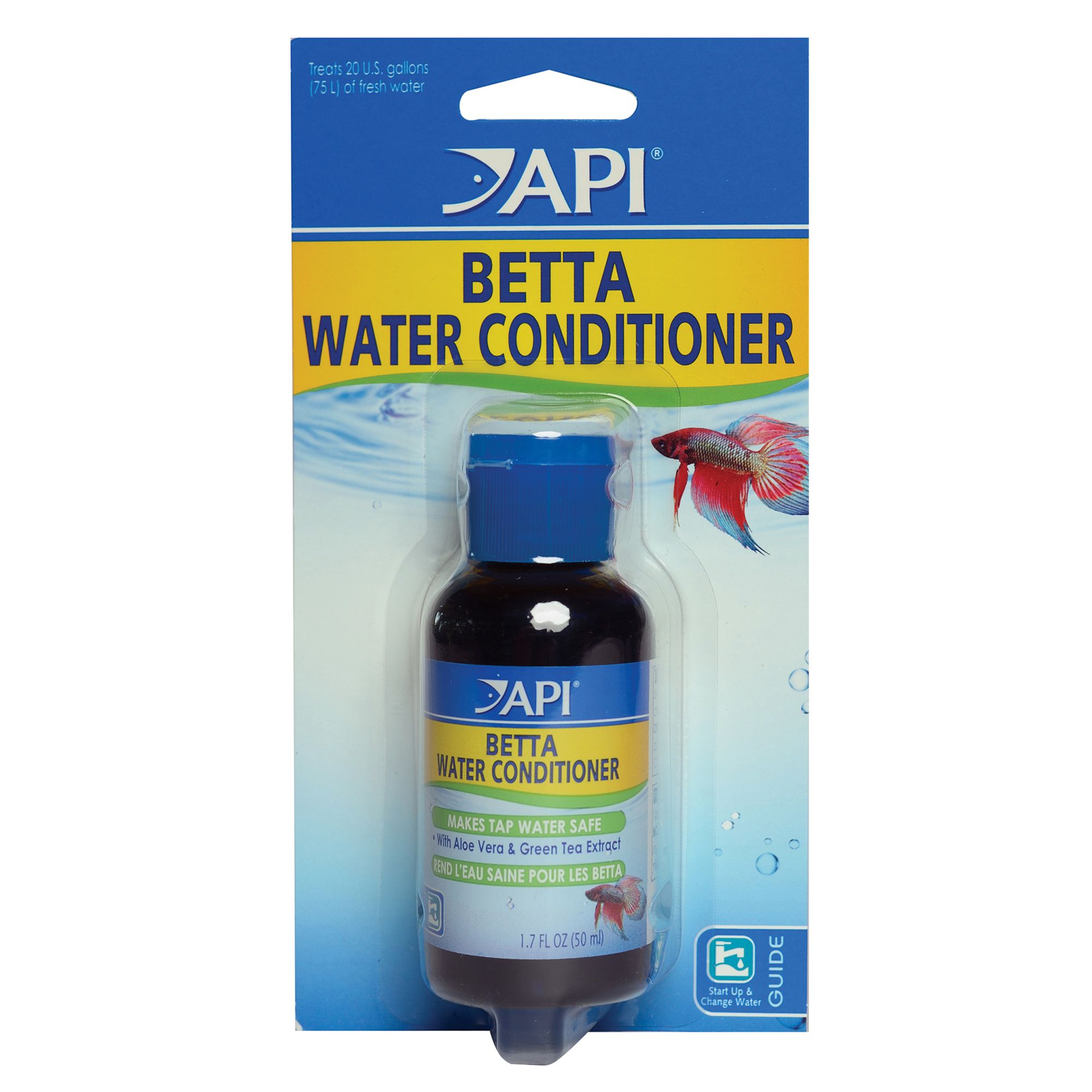 API® Betta Aquarium Water Conditioner for Betta Fish Tanks (1.7 Fl Oz)