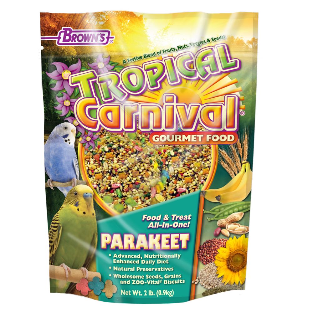 Brown's® Tropical Carnival® Parakeet Food (2 Lb)