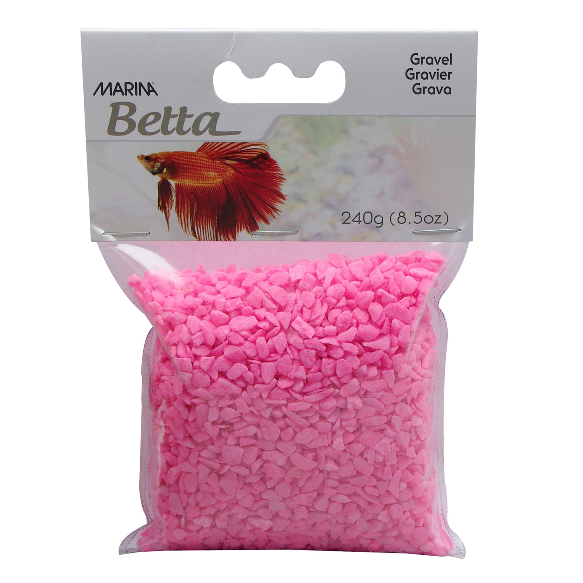 Marina Betta Epoxy Gravel - Pink (8.5 Oz)