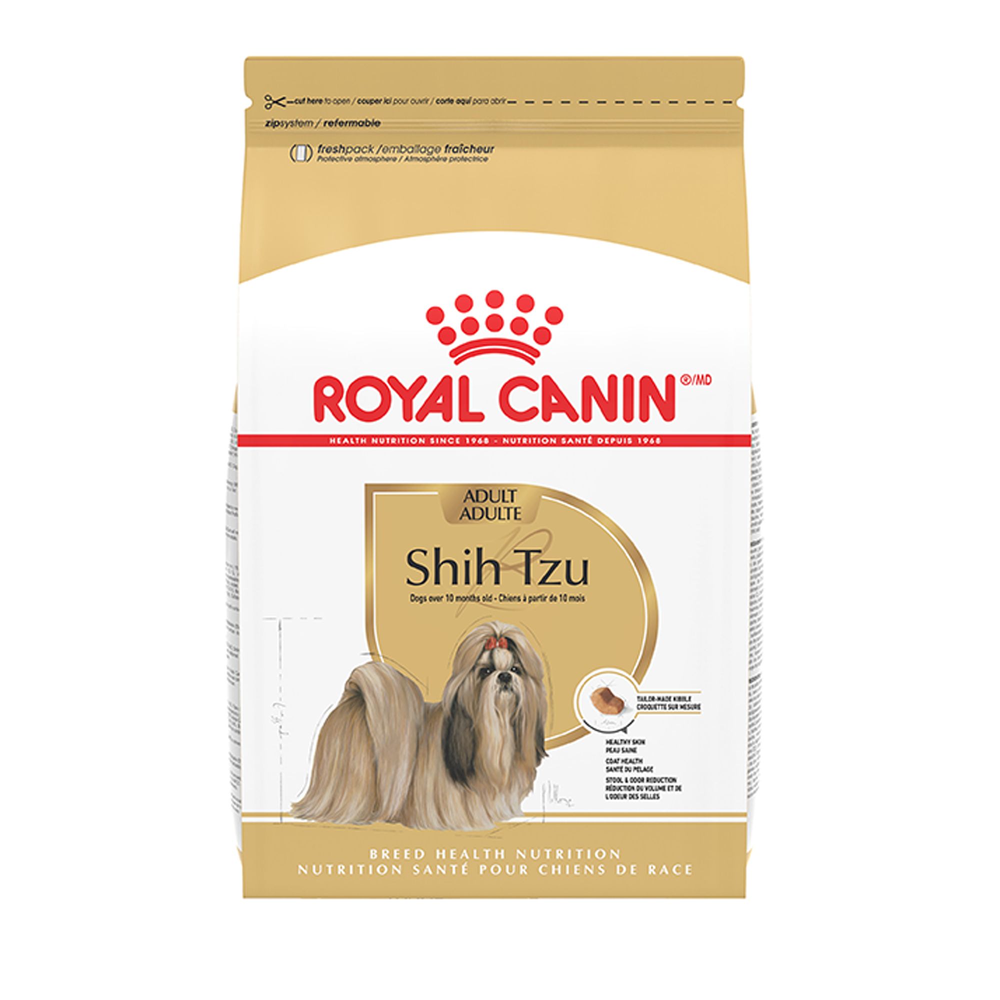 Royal Canin Breed Health Nutrition Shih Tzu Specific Adult Dog Dry Food, Size: 10 lb | PetSmart Green