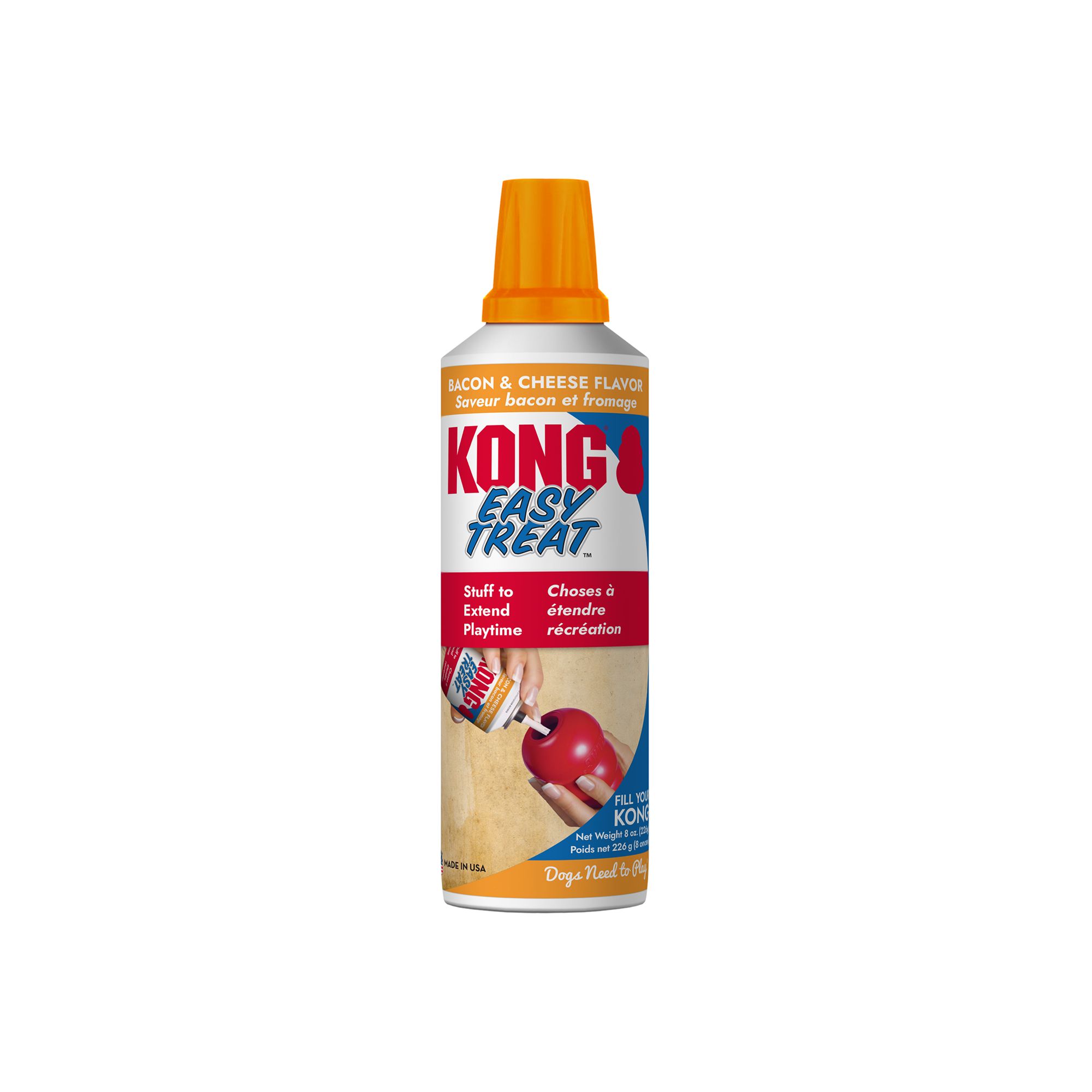 KONG Easy Treat; Dog Treat - Bacon and Cheese, Size: 8 oz | PetSmart
