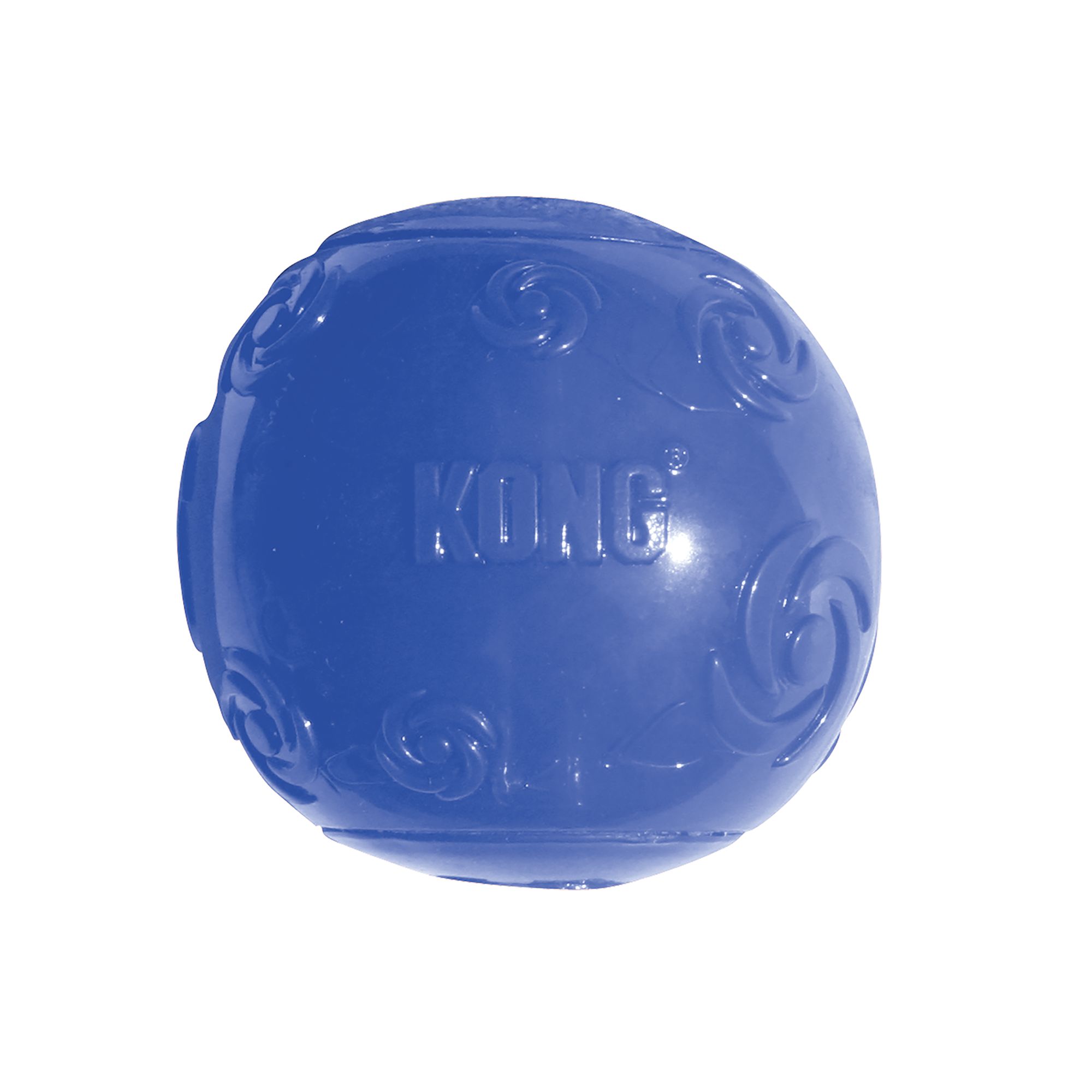 KONG Squeezz Ball Dog Toy - Squeaker (COLOR VARIES), Size: XL | Plastic PetSmart