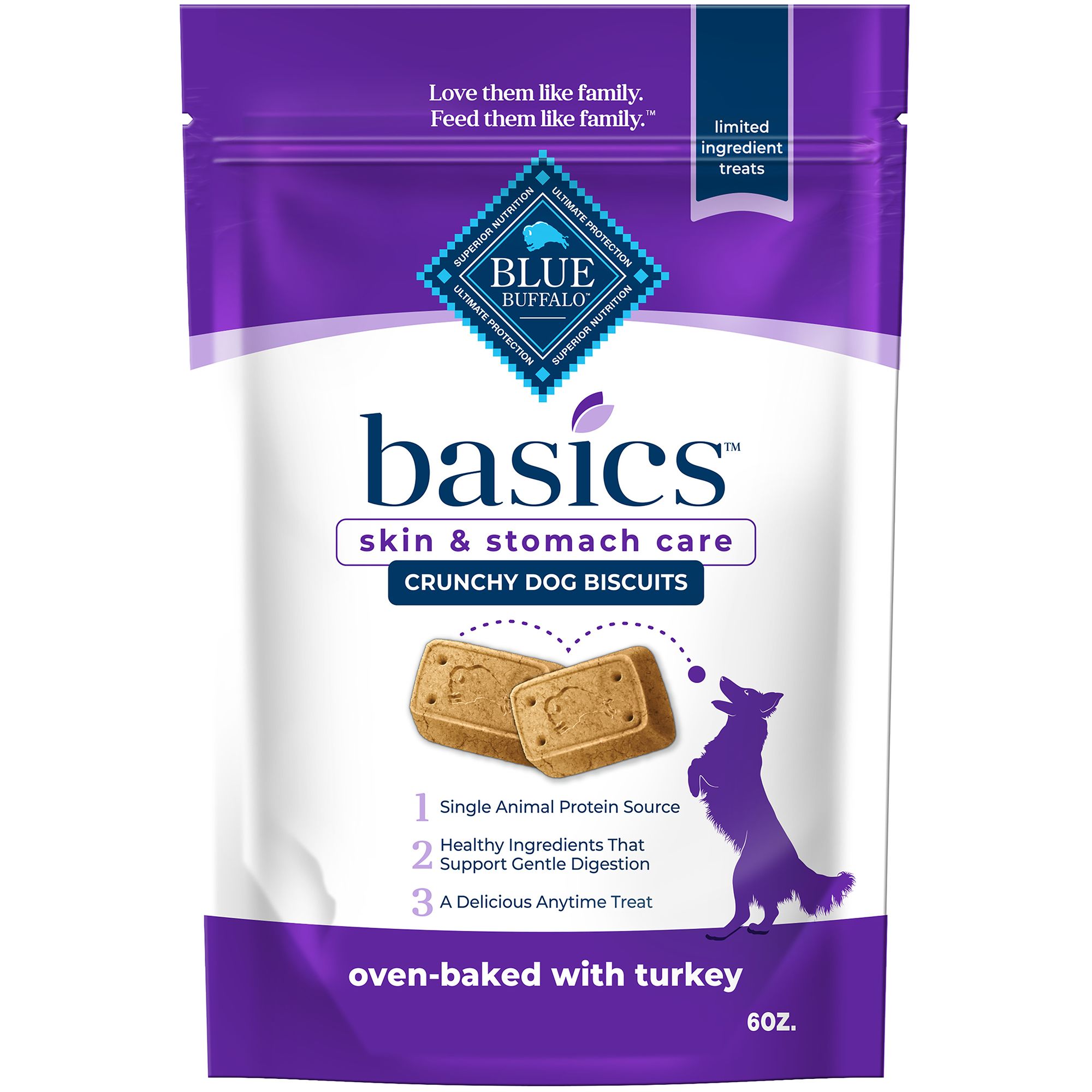 Blue Basics Biscuits Dog Treat Natural Limited Ingredient Size 6 Oz Blue Buffalo Blue Basics Biscuits Dog Treat Natural Limited Ingredient Size 6 Oz Blue Buffalo