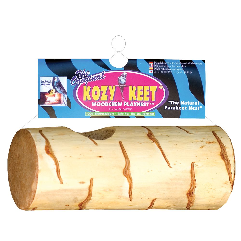 Wesco Pet Kozy Keet Bird Playnest for Pet Bird Nesting Supplies