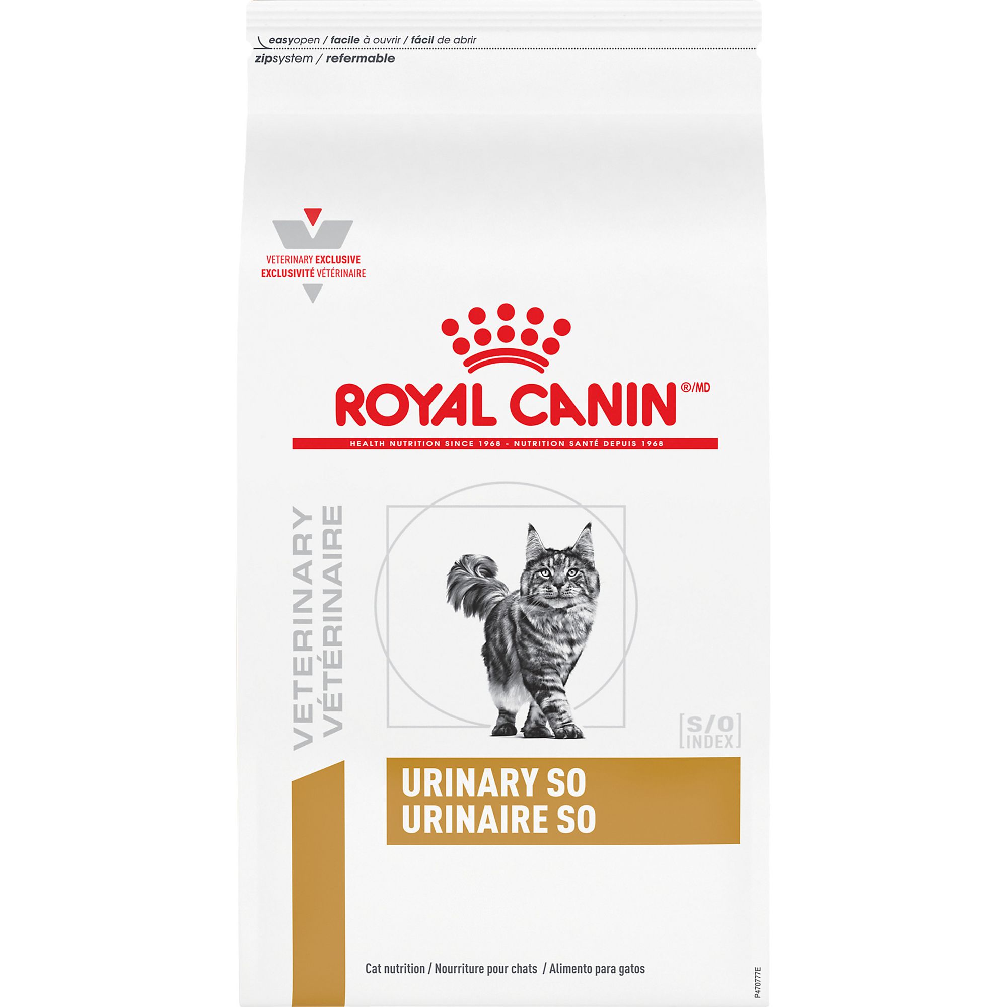 Royal Canin Veterinary Diet Feline Urinary SO Adult Dry Cat Food, Size: 7.7 lb | PetSmart