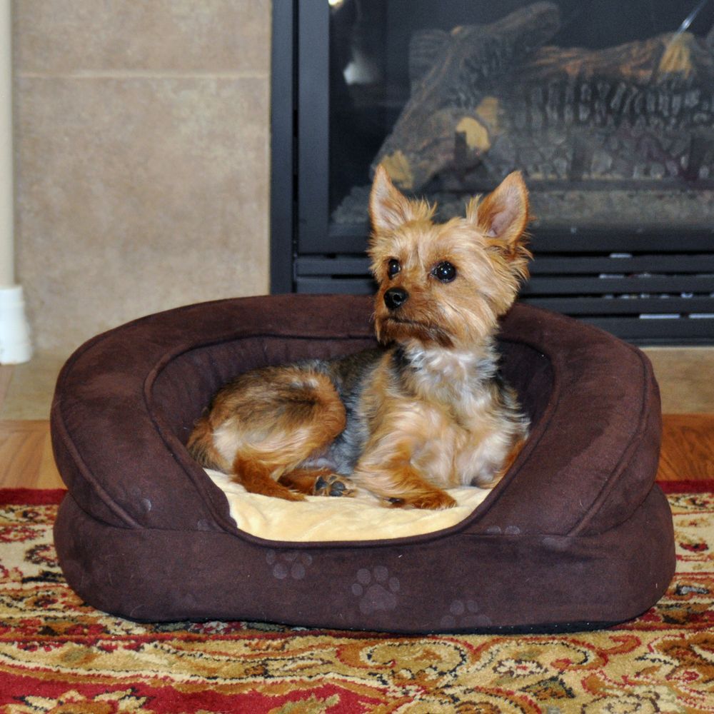 KandH Deluxe Ortho Bolster Sleeper Pet Bed size: 40"L x 33"W