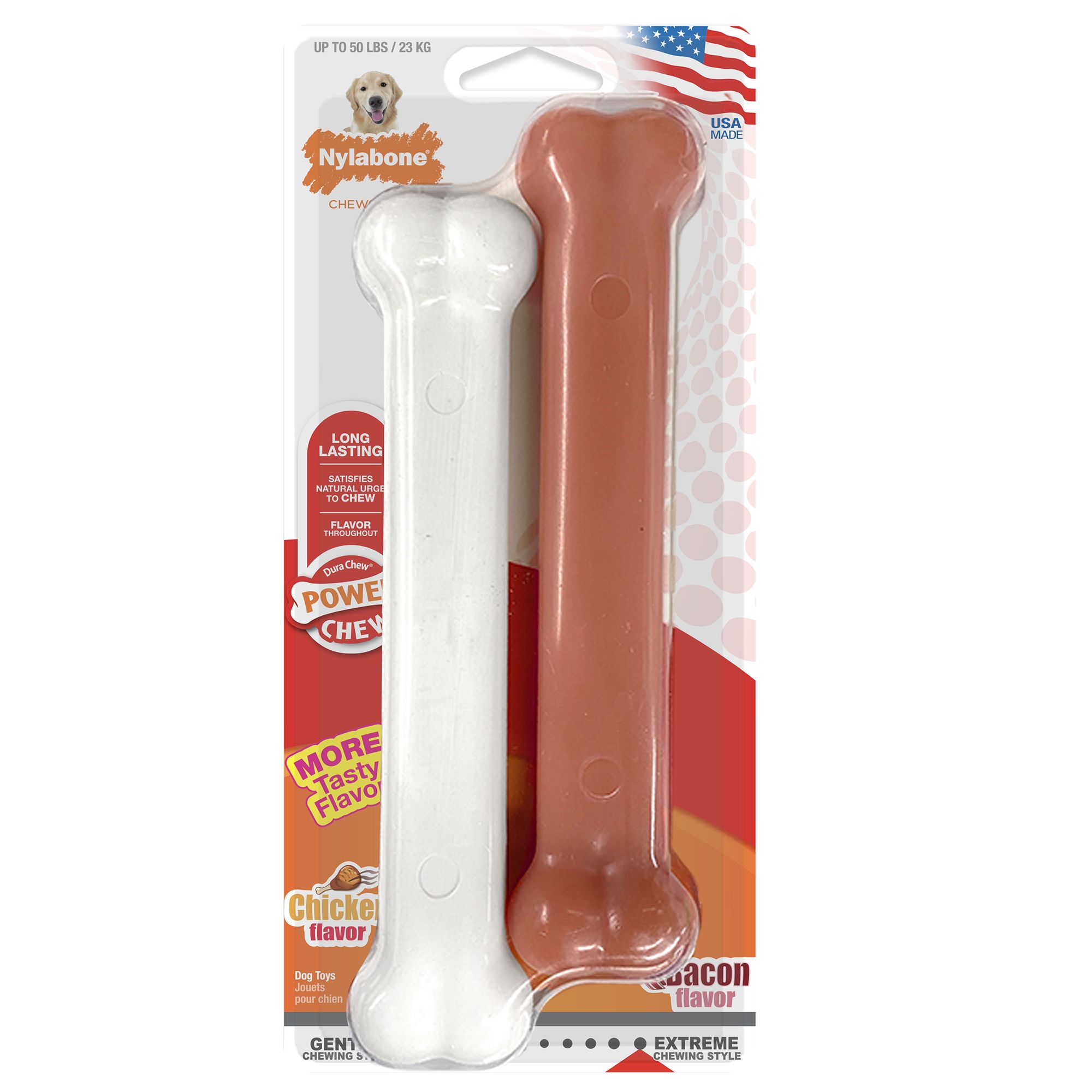 Nylabone DuraChew Chew Dog Toys - 2 Pack | PetSmart Size: Large