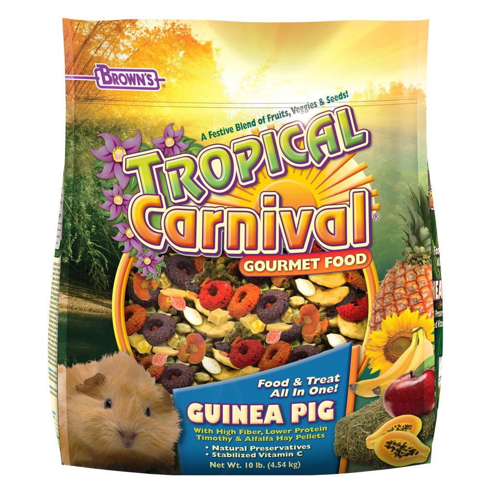 Brown's® Tropical Carnival® Gourmet Guinea Pig Food (10 Lb)