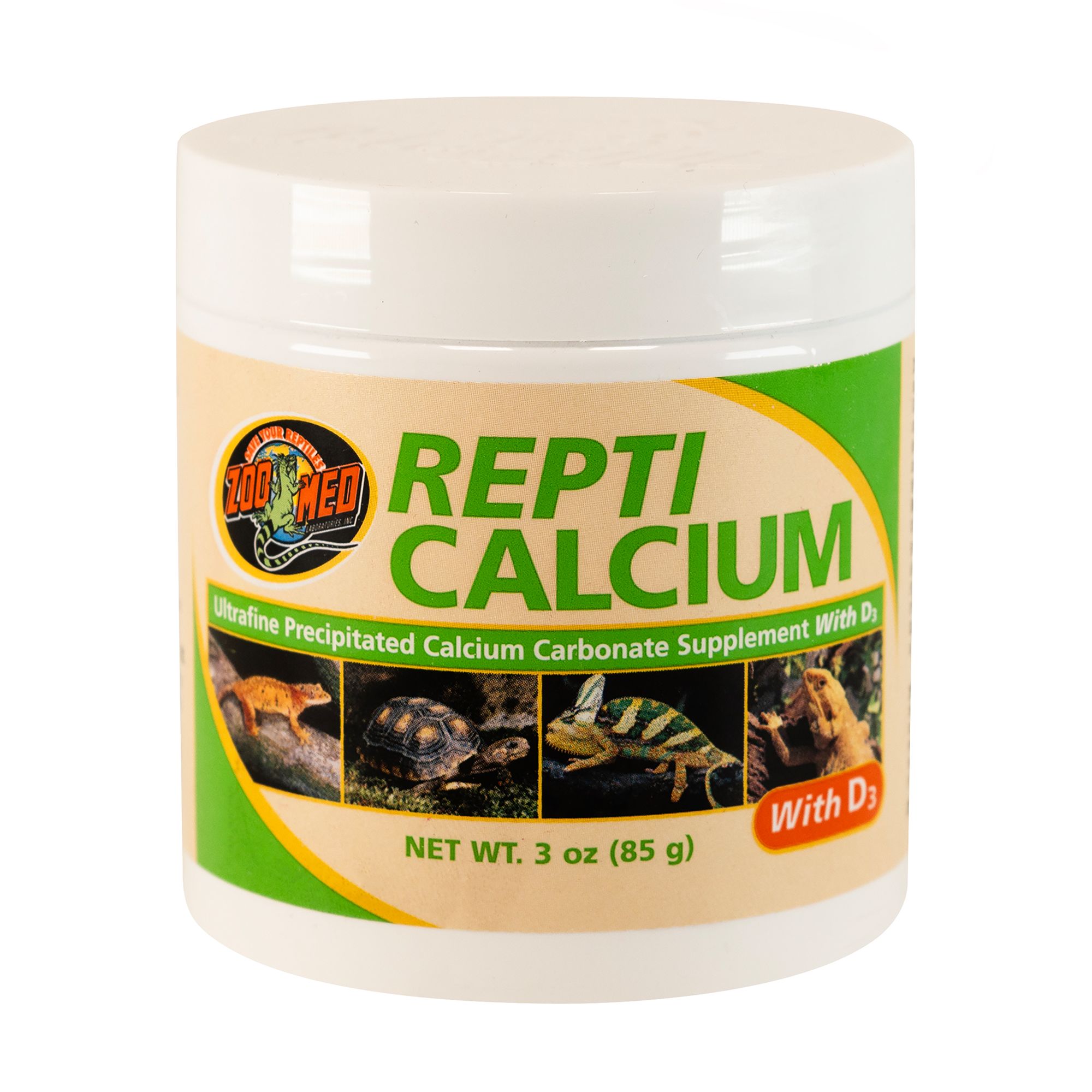 Zoo Med Repti Calcium Reptile Supplement (3 Fl Oz)