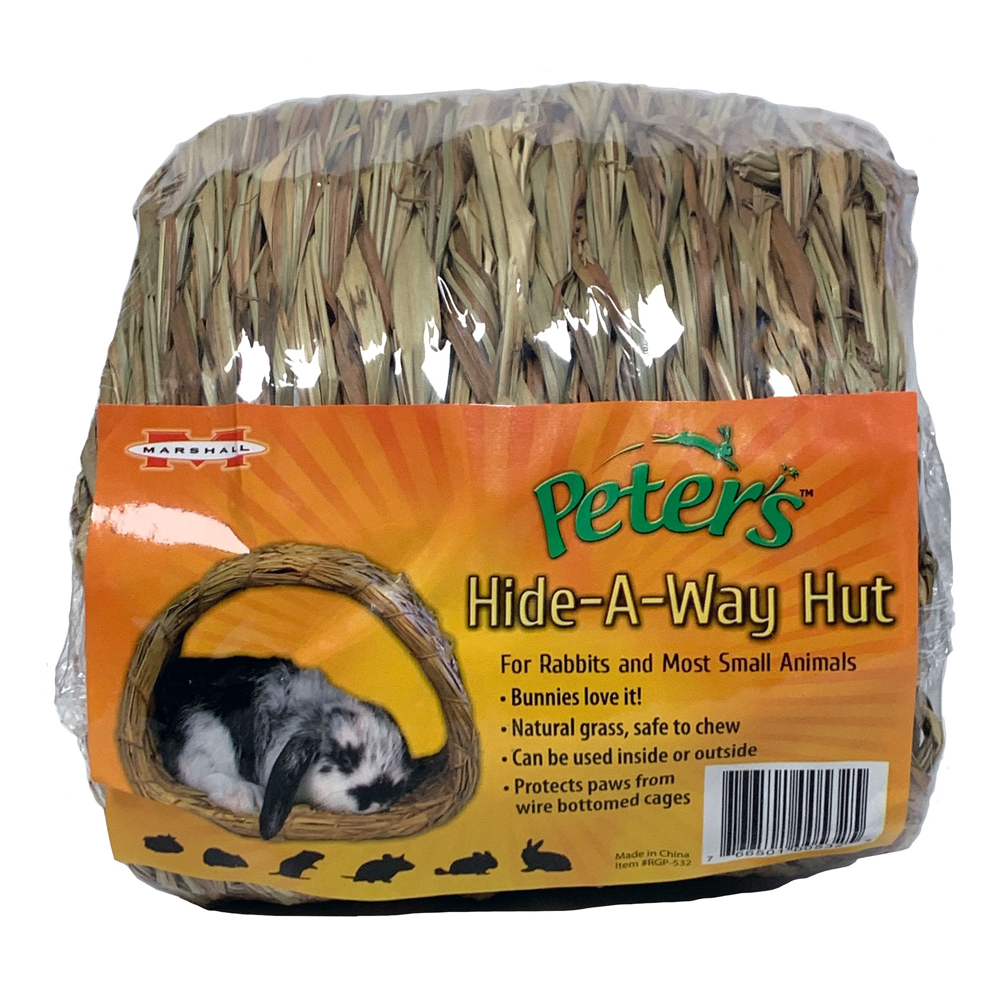 Marshall Woven Grass Hide-A-Way Small Pet Hut | PetSmart