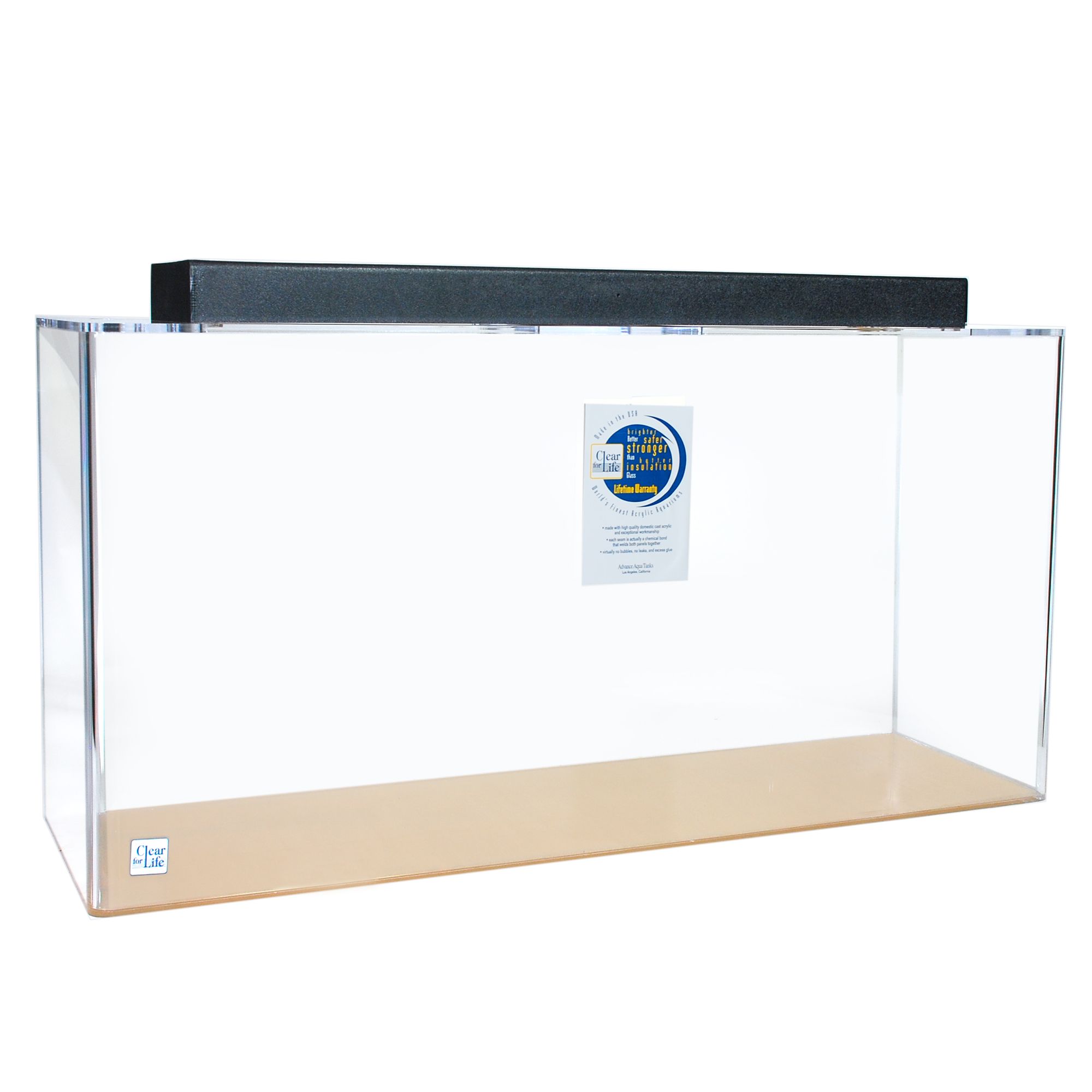 Clear-For-Life 75 Gallon Rectangle Aquarium Tank | PetSmart
