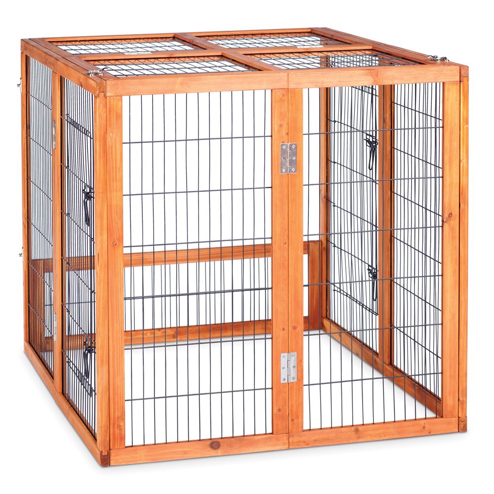Prevue Pet Products Bunny Rabbit Hutch Playpen Add-On, Size: Small | PetSmart