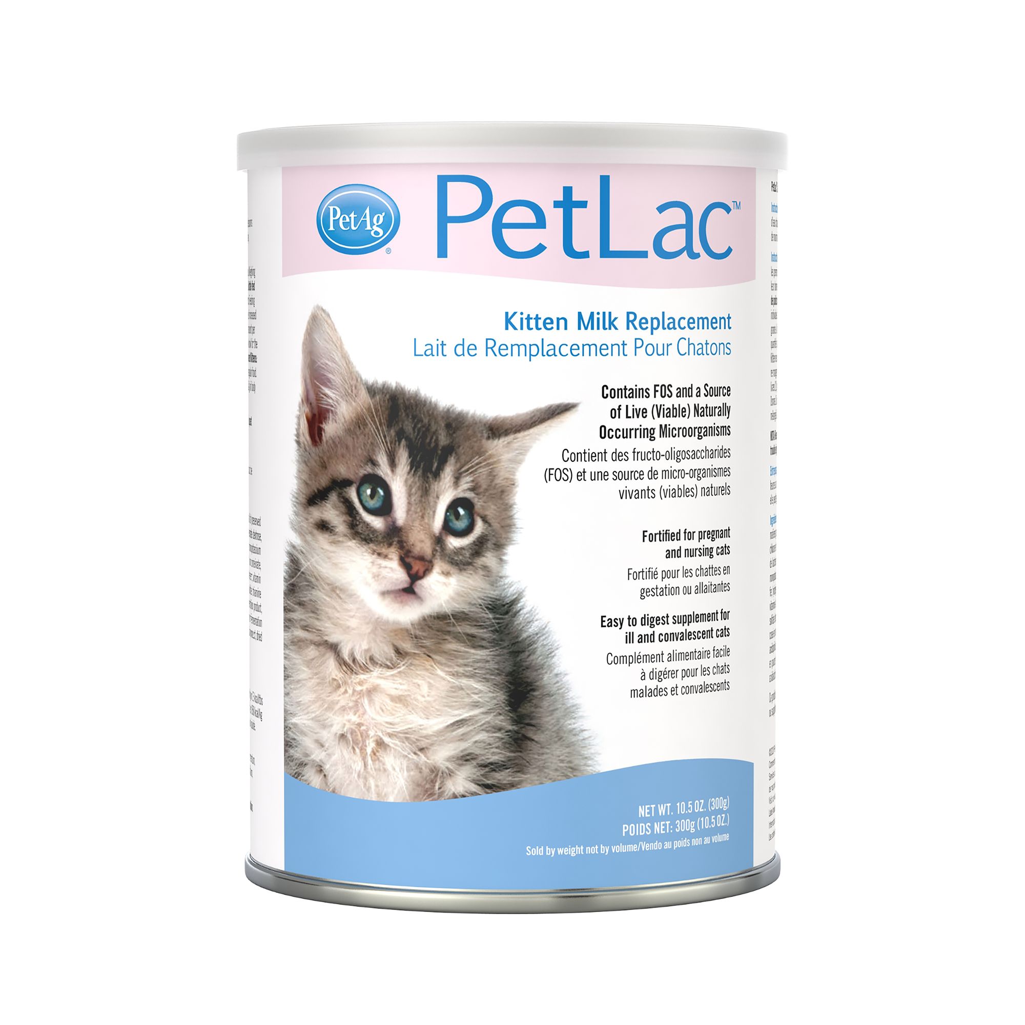 PetAg® PetLac&trade; Kitten Milk Replacement Powder, 10.5 oz (10.5 Fl Oz)