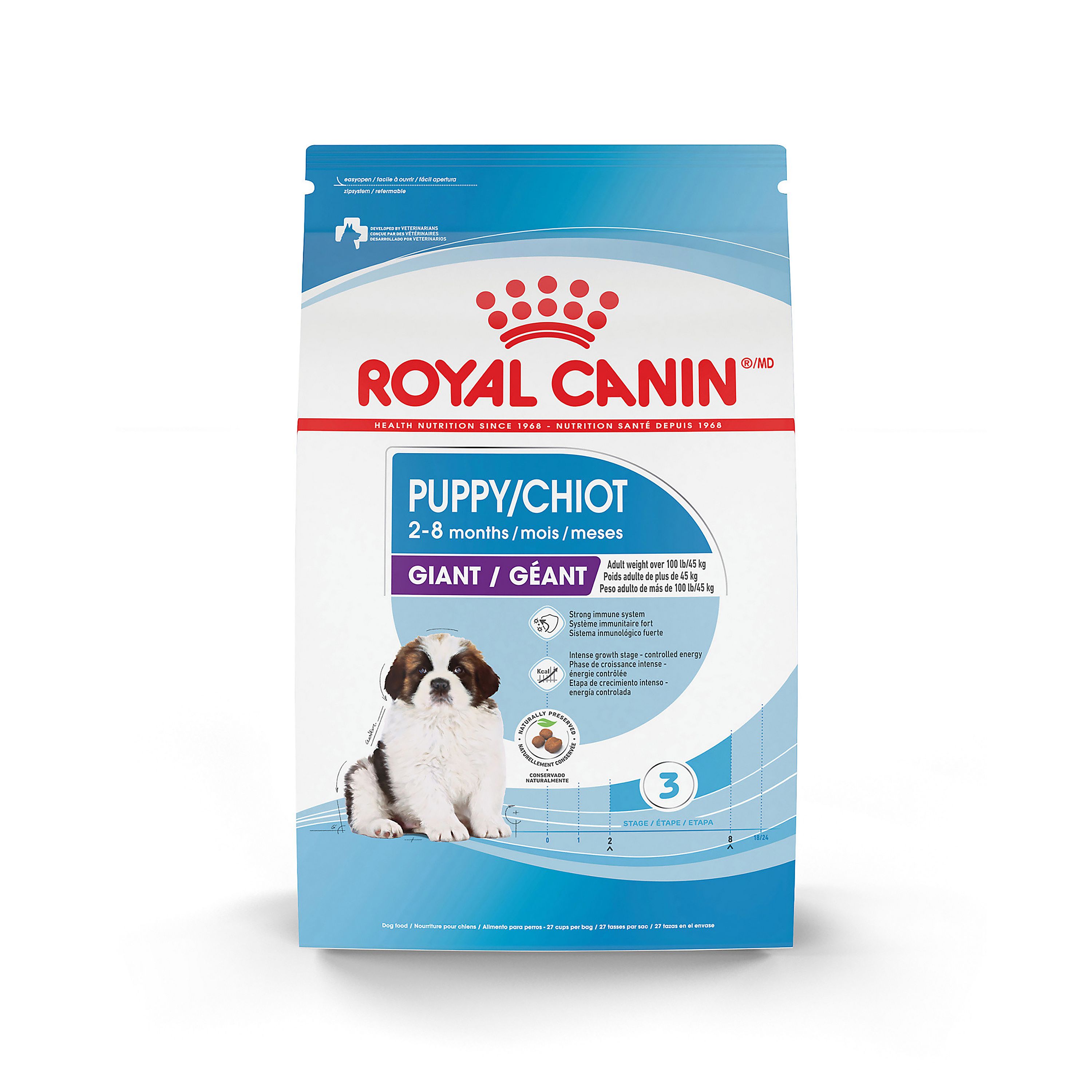 Royal Canin Size Health Nutrition Giant Breed Puppy Dog Dry Food - 30 lb, Flavor: Chicken | PetSmart