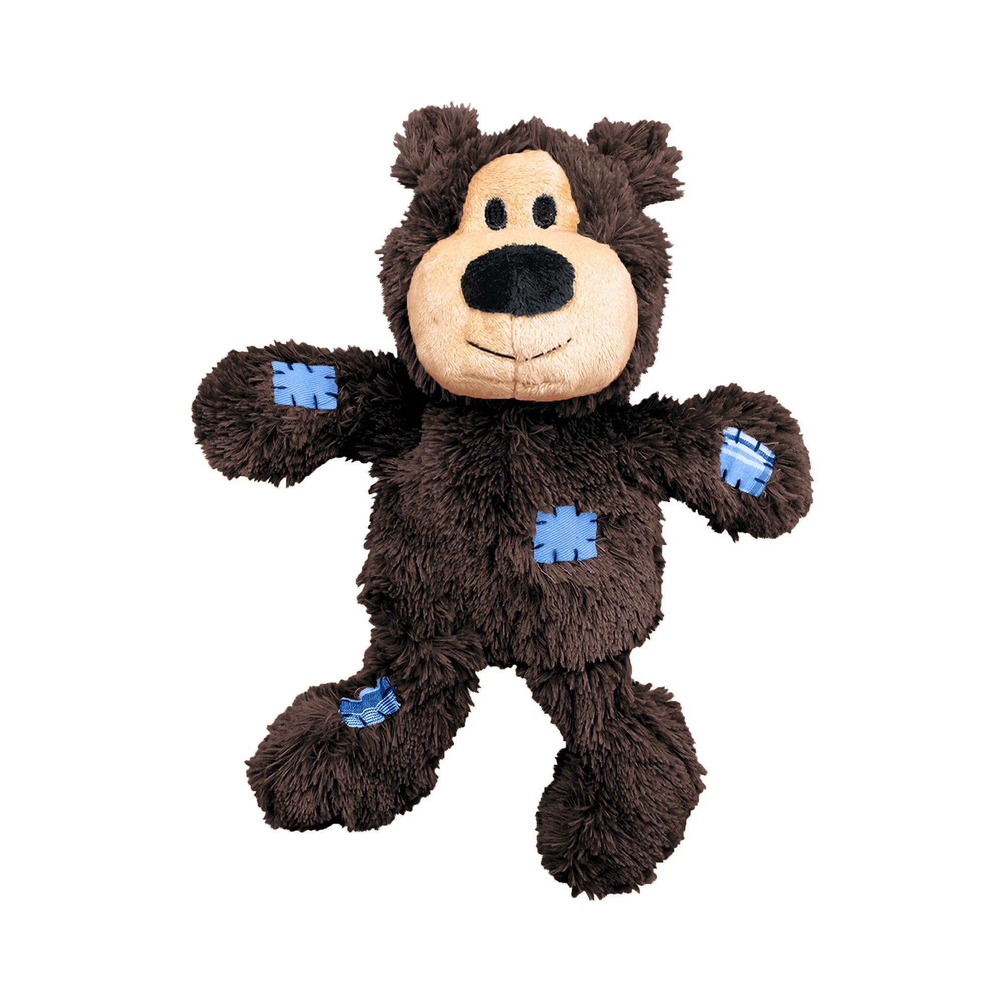 KONG Wild Knots Bear, Size: Small/Medium | Polyester/Plastic PetSmart