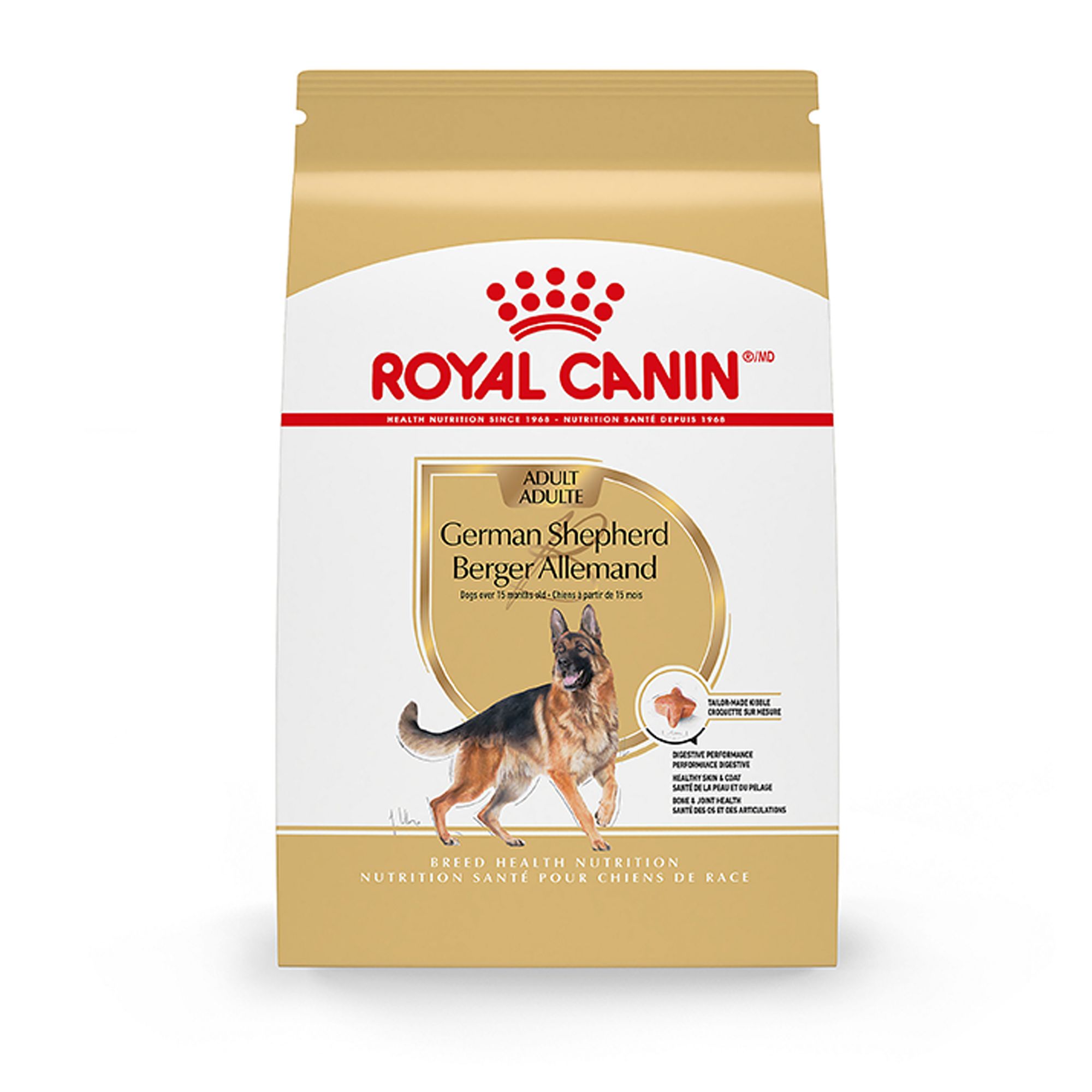 Royal Canin Breed Health Nutrition German Shepherd Specific Adult Dog Dry Food, Size: 17 lb | PetSmart Green
