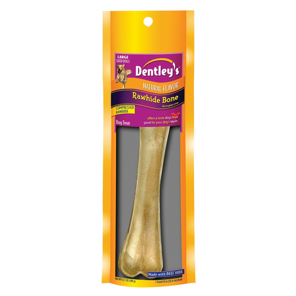 dentley stuffed bone peanut butter