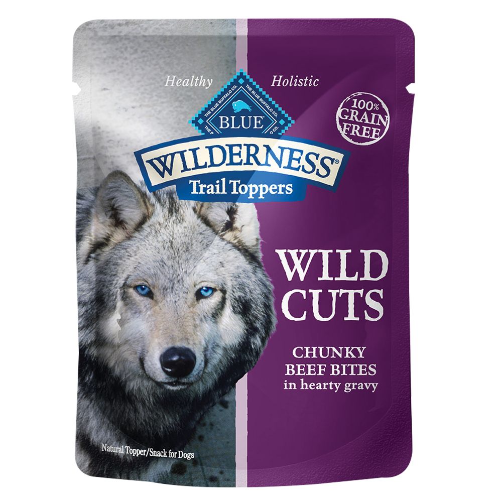 Blue Wilderness&reg; Trail Toppers Grain Free Wild Cuts Dog 