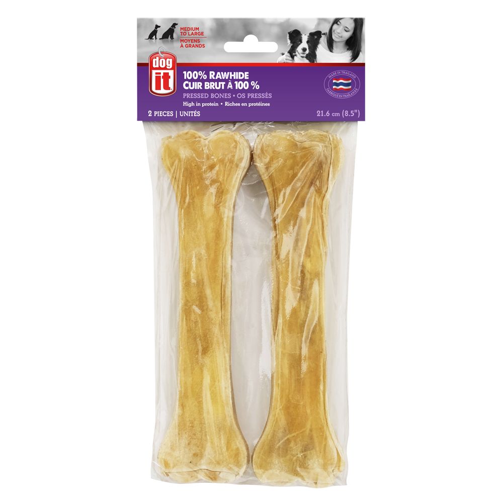 Dogit Pressed Bones Dog Treat (8.5 in)