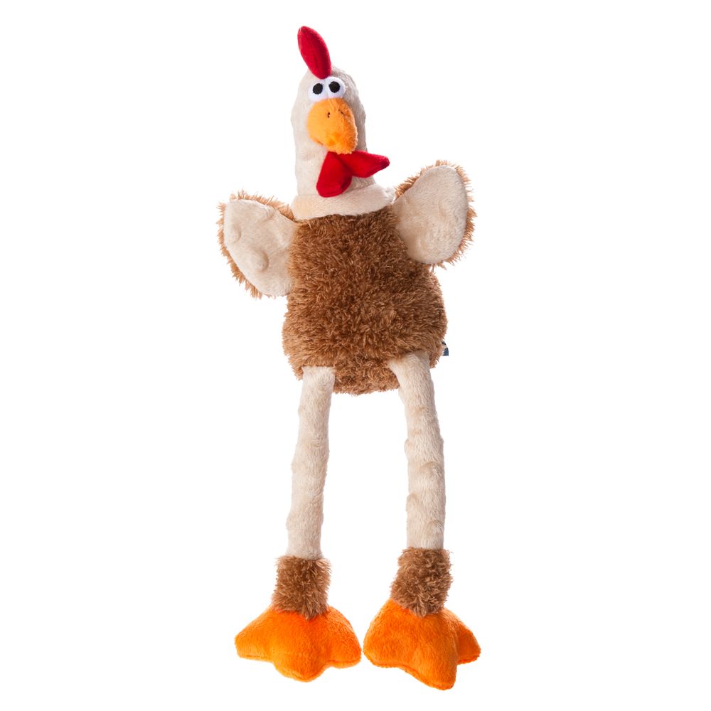 rooster dog toy squeaker