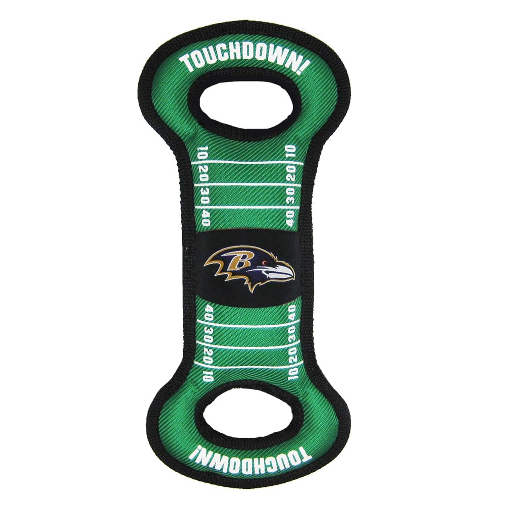 Pets First Baltimore Ravens NFL Field Dog Toy | Nylon PetSmart