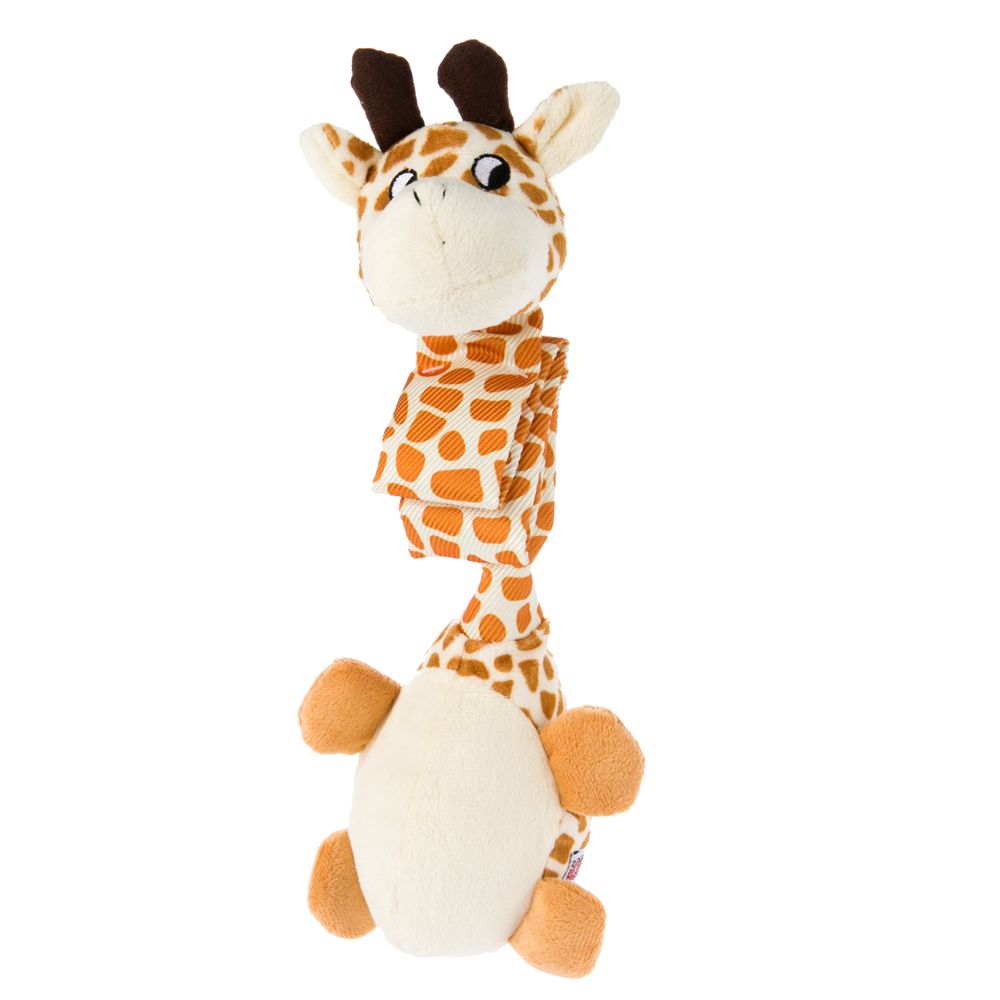 Kong&reg; Danglers Giraffe Dog Toy - Squeaker, Crinkle