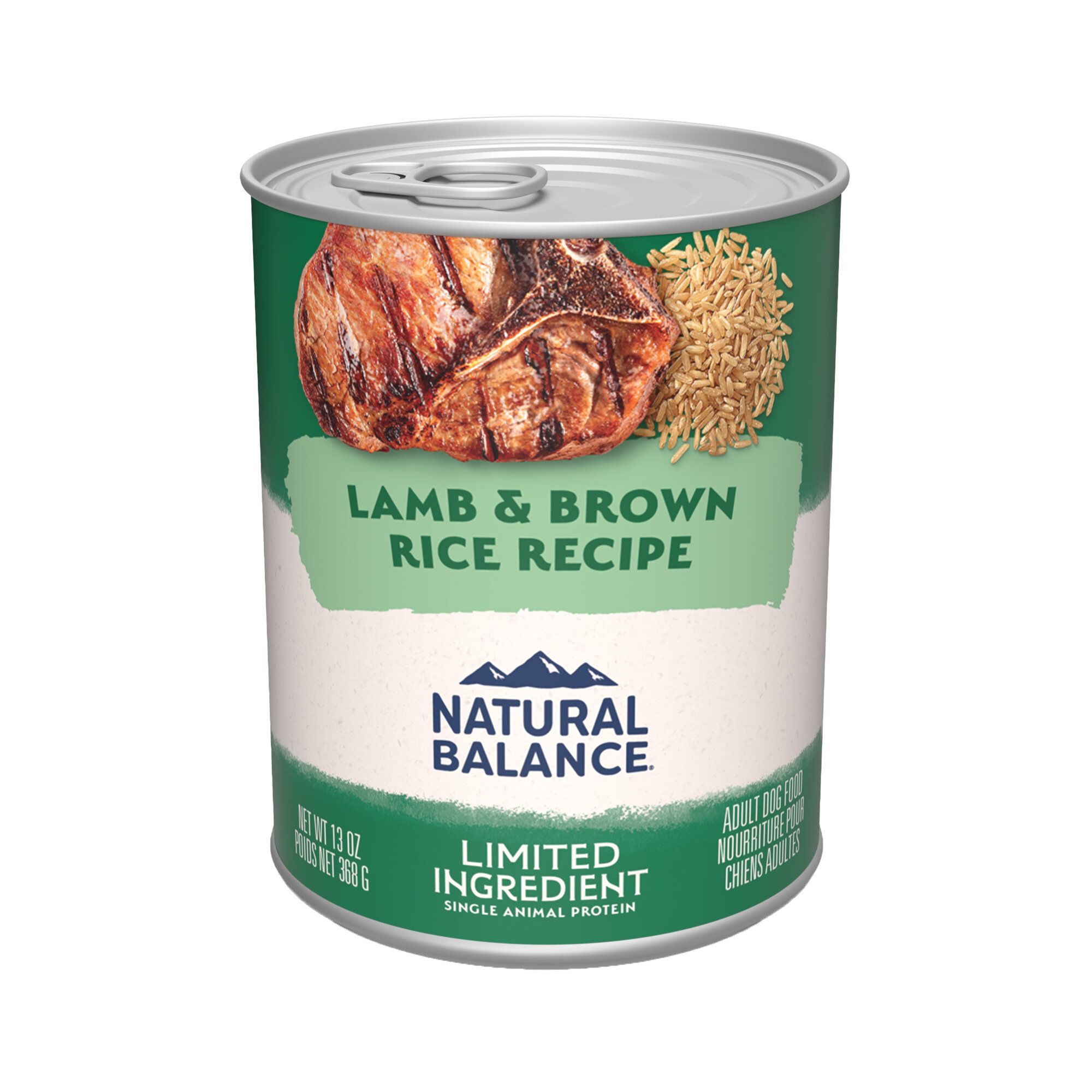 Natural Balance Limited Ingredient Diets Adult Wet Dog Food - Lamb and Brown Rice, Size: 13 oz | PetSmart