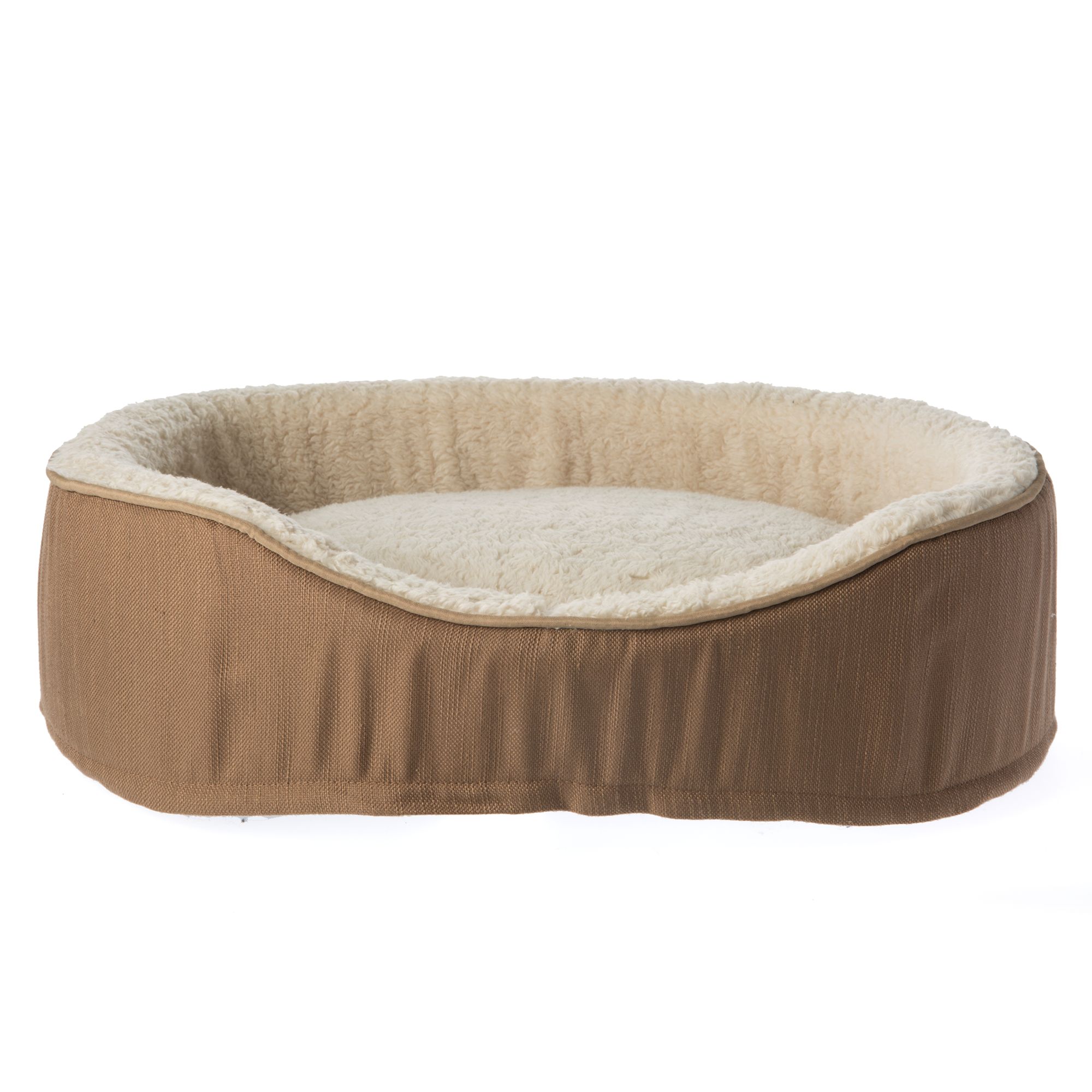Top Paw® Orthopedic Memory Foam Cuddler Dog Bed - Foam Orthopedic Dog Bed Toppers