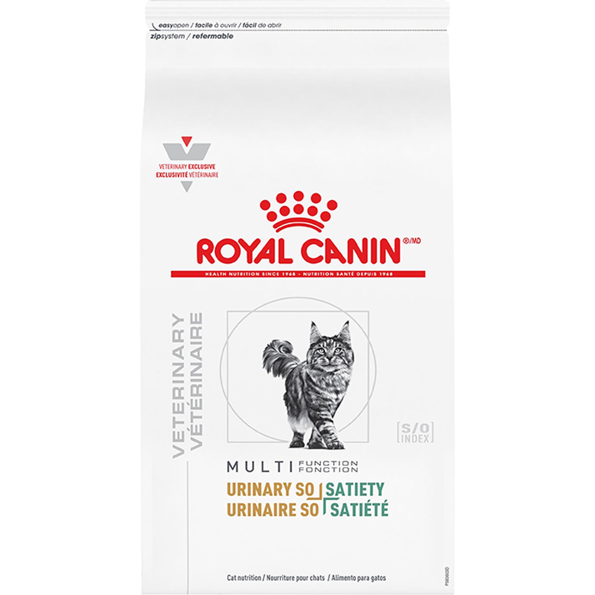 Royal Canin Veterinary Diet Multifunction Adult Dry Cat Food - Urinary SO + Satiety, Size: 6.6 lb | PetSmart