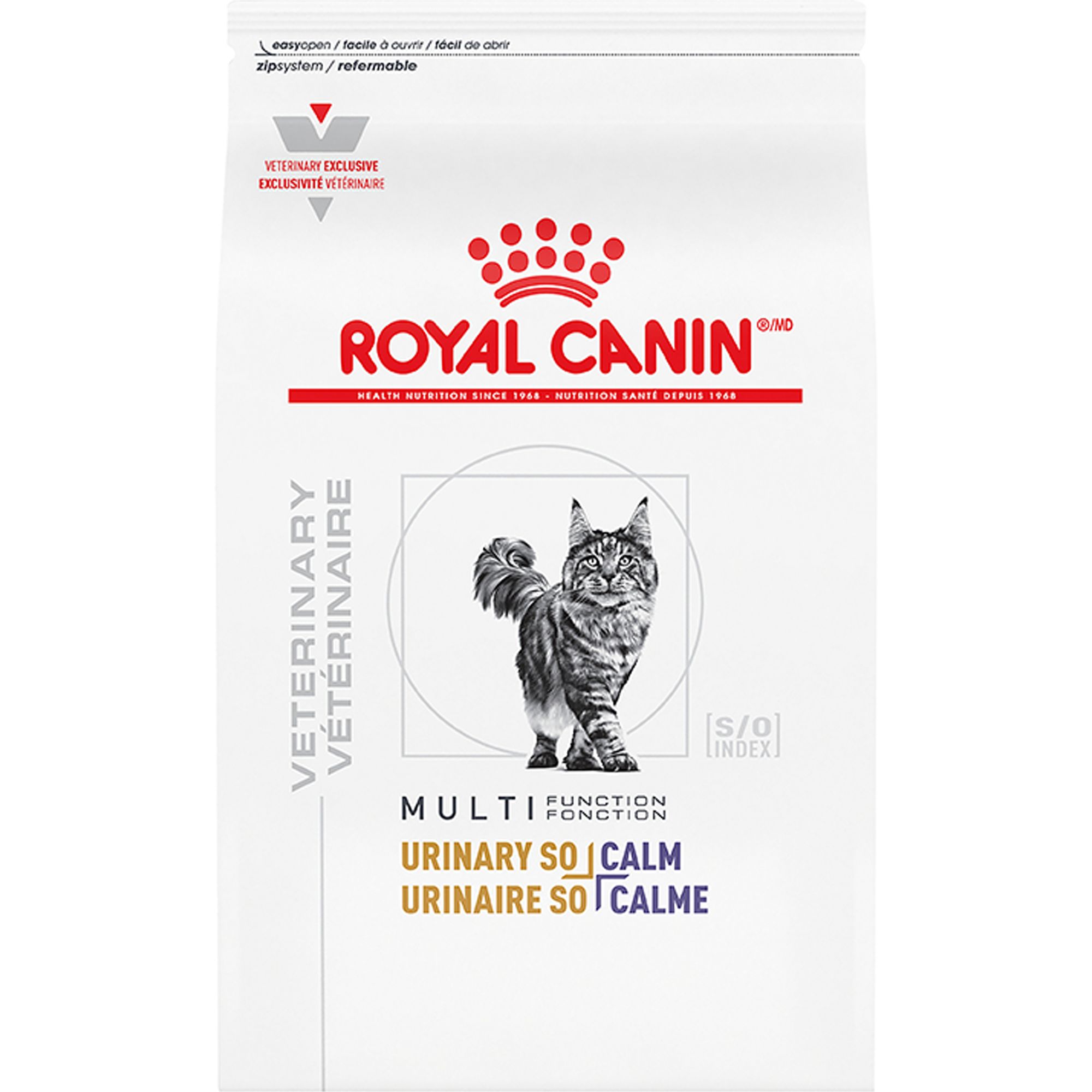 Royal Canin Veterinary Diet Multifunction Adult Dry Cat Food - Urinary SO + Calm, Size: 6.6 lb | PetSmart