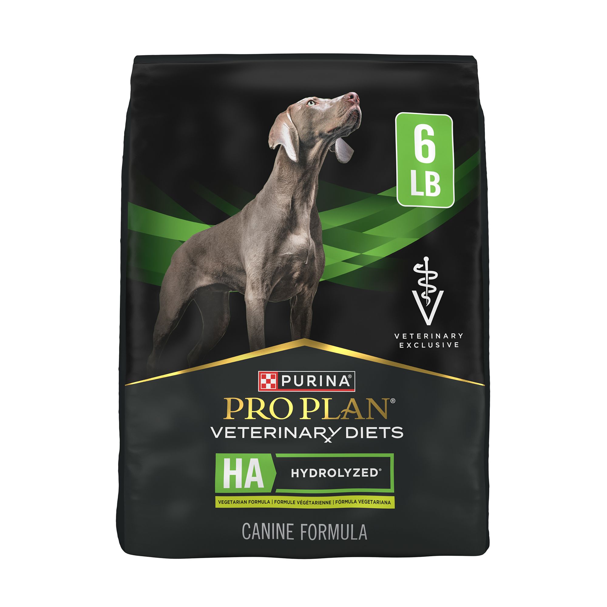 Purina Pro Plan Veterinary Diets All Life Stage Dog Food - HA, Hydrolyzed, Vegetarian, Size: 6 lb | PetSmart