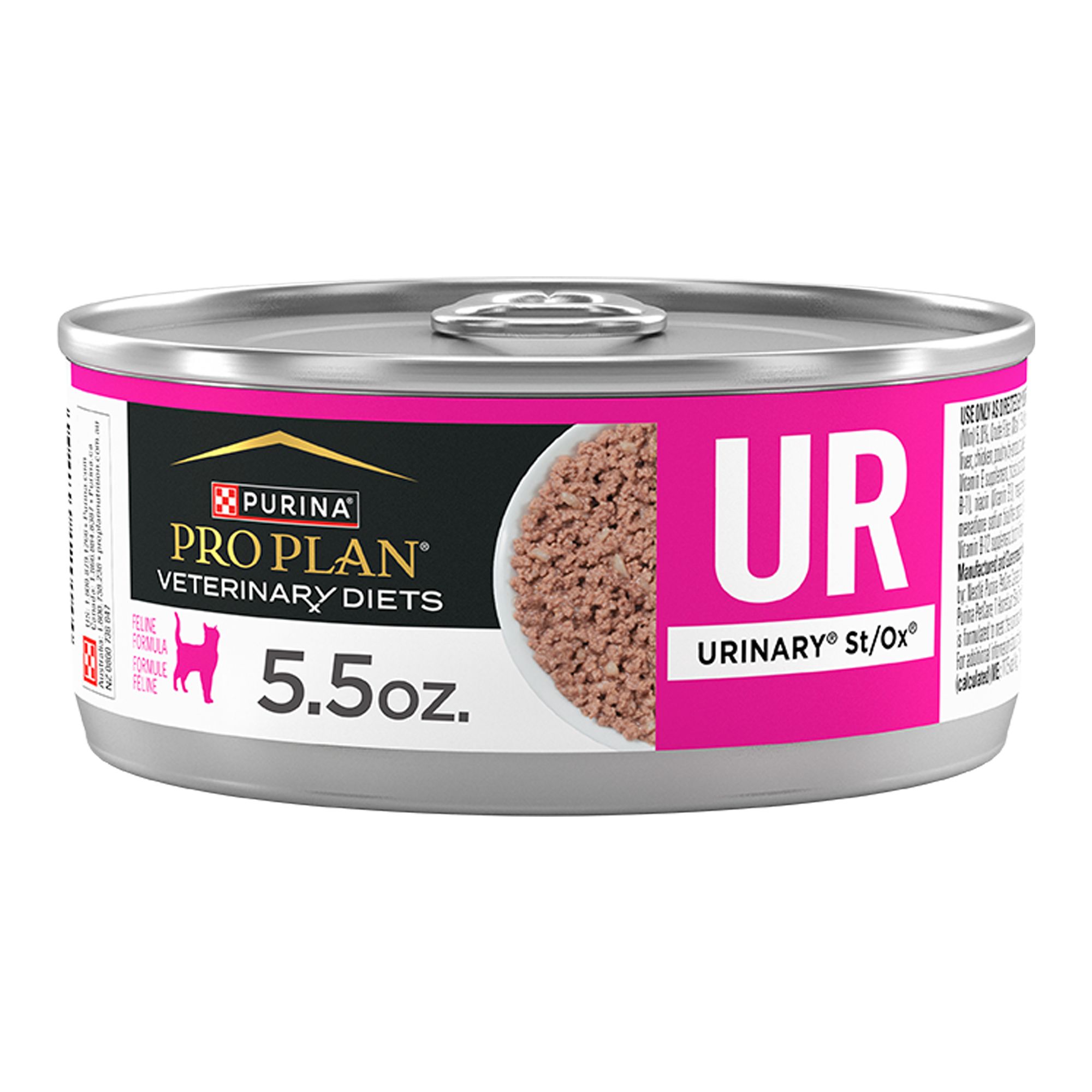 Purina Pro Plan Veterinary Diets Cat Food - UR, Urinary St/Ox, Adult, Size: 5.5 oz | PetSmart
