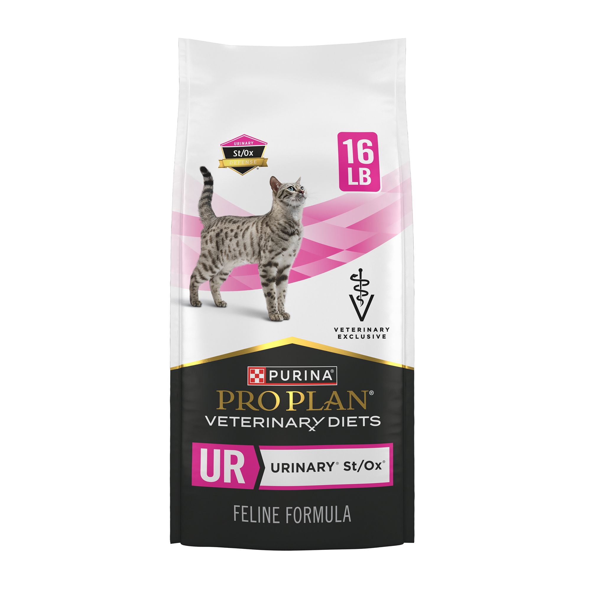 Purina Pro Plan Veterinary Diets Cat Food - UR, Urinary St/Ox, Adult, Size: 16 lb | PetSmart