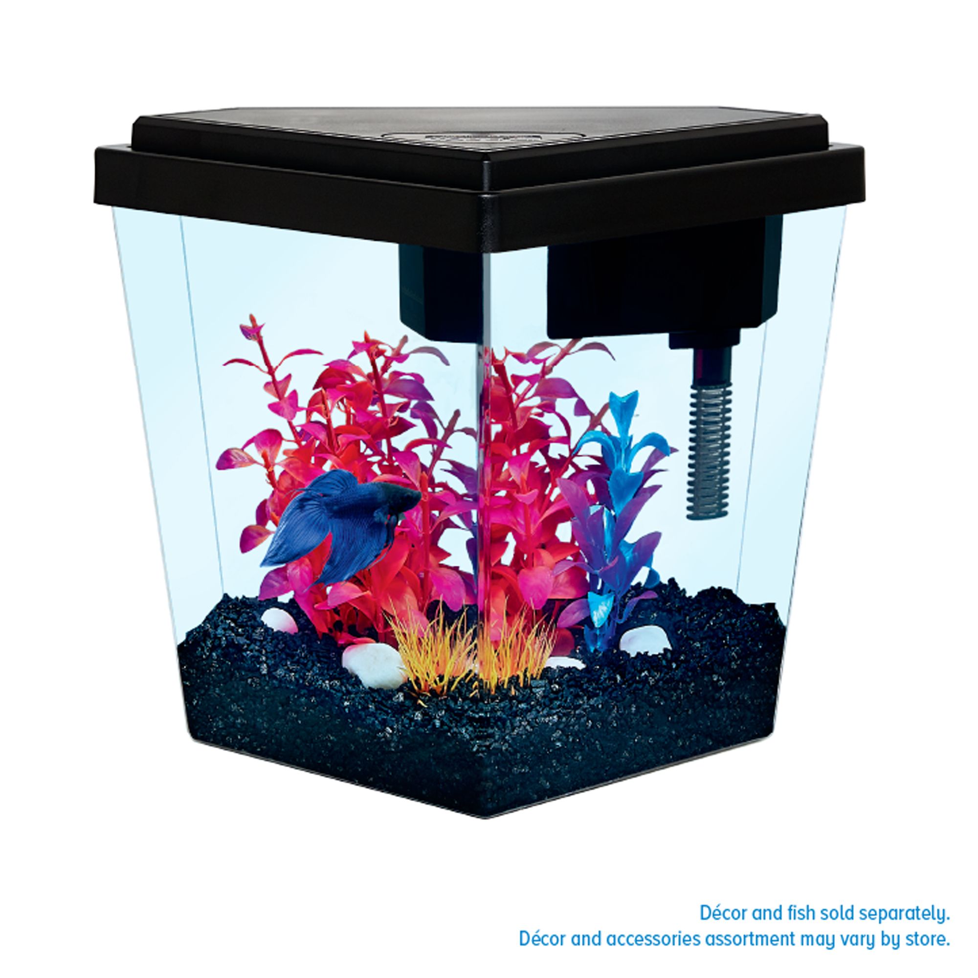 Top Fin® Diamond Aquarium - Fish Tank Aquarium - 1 Gallon (1 Gal)