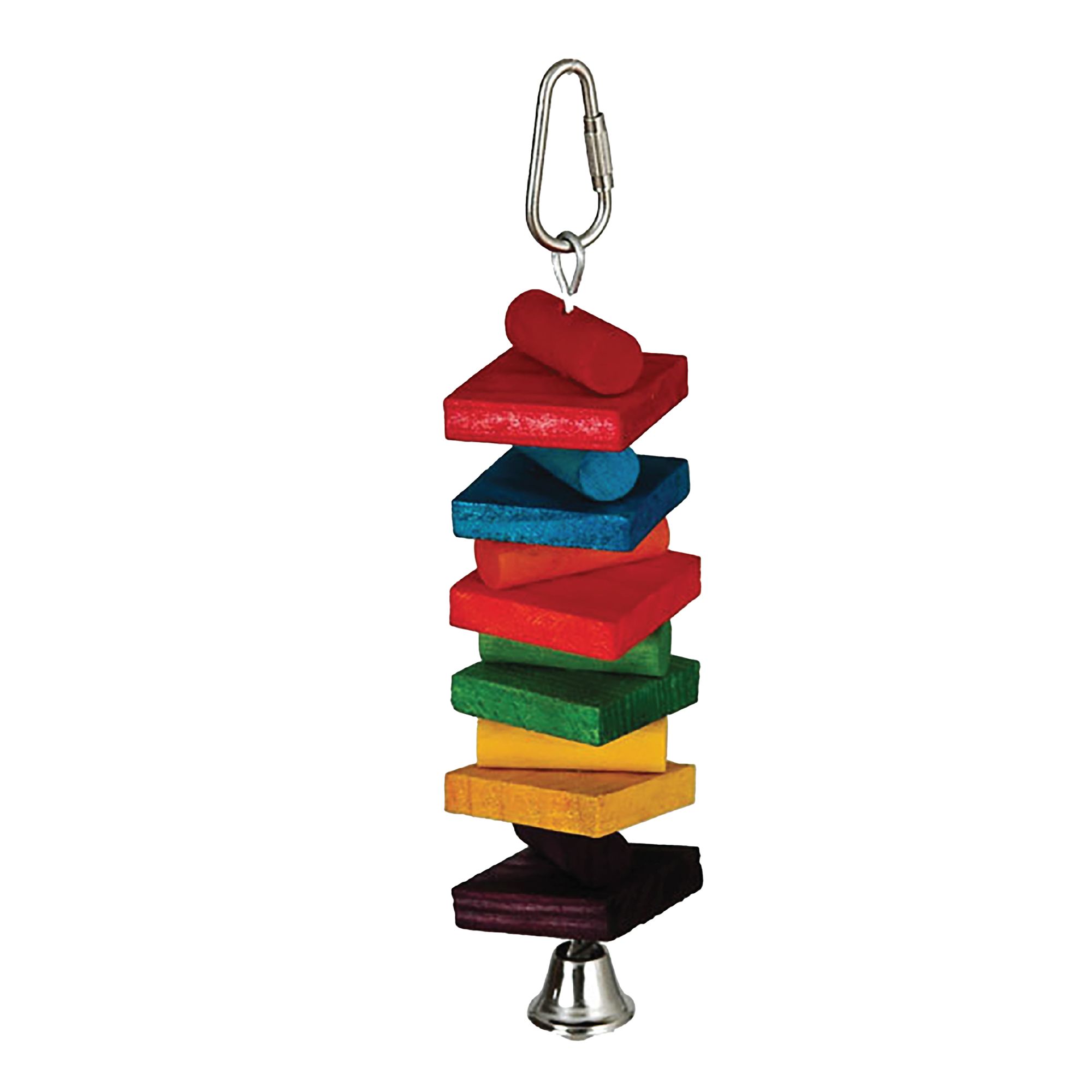 All Living Things® Log Bird Toy - Wood Chew Toy for Small Pet Birds