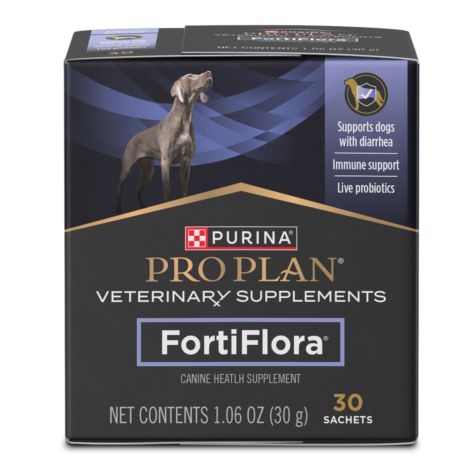 Purina Pro Plan Veterinary Supplements FortiFlora-Probiotic Powder Supplement for Dogs - 30 Count, Adult, Size: 1.06 oz | PetSmart