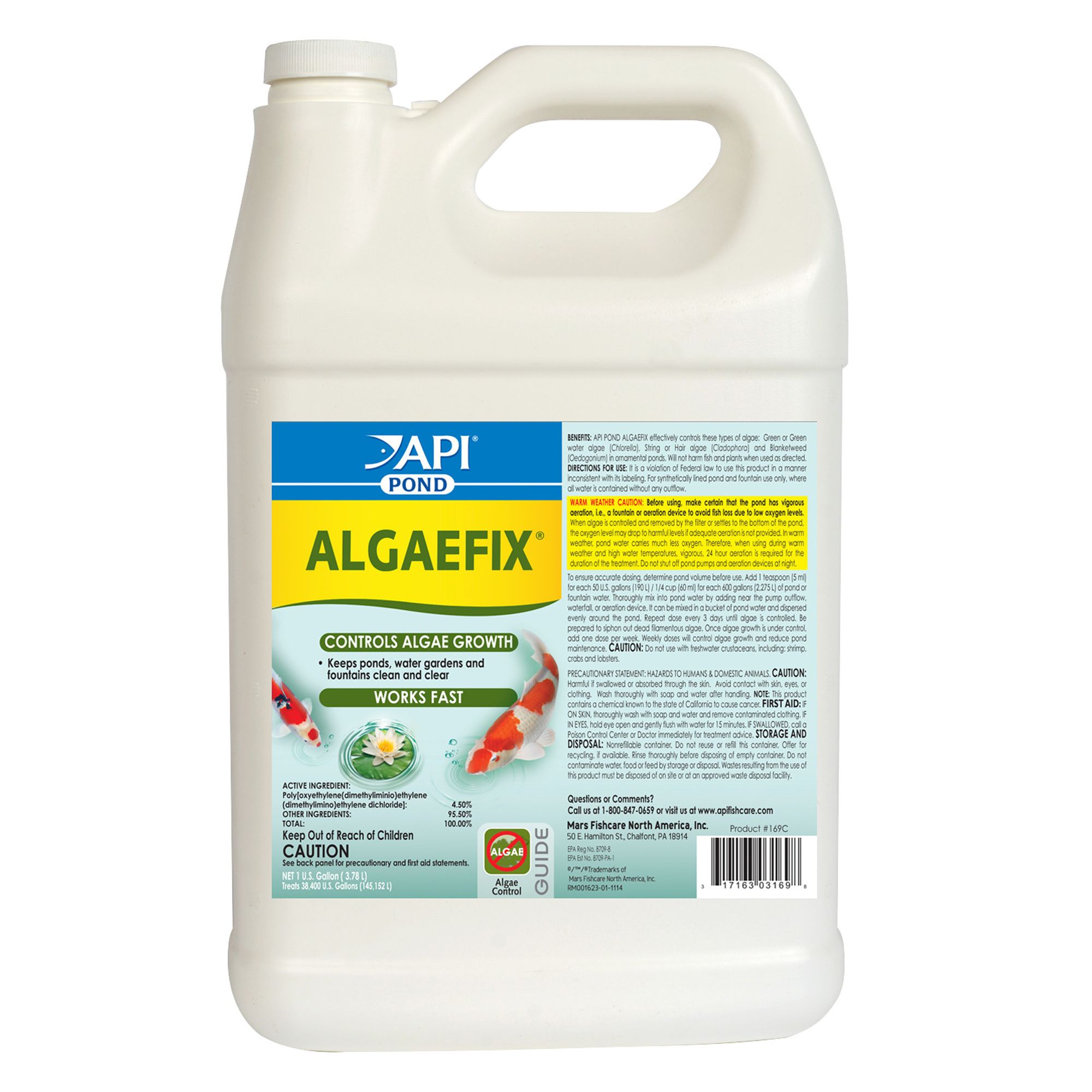 Api Pond Algefix Size 1 Gal Api Pond Algefix Size 1 Gal